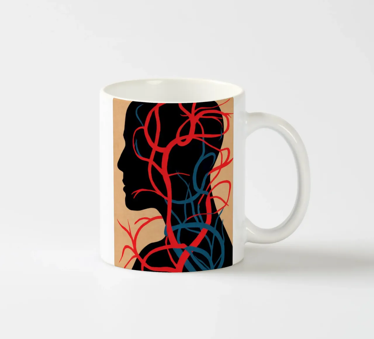 Essere radicati Connessione tazza in ceramica da Katarsis Mann