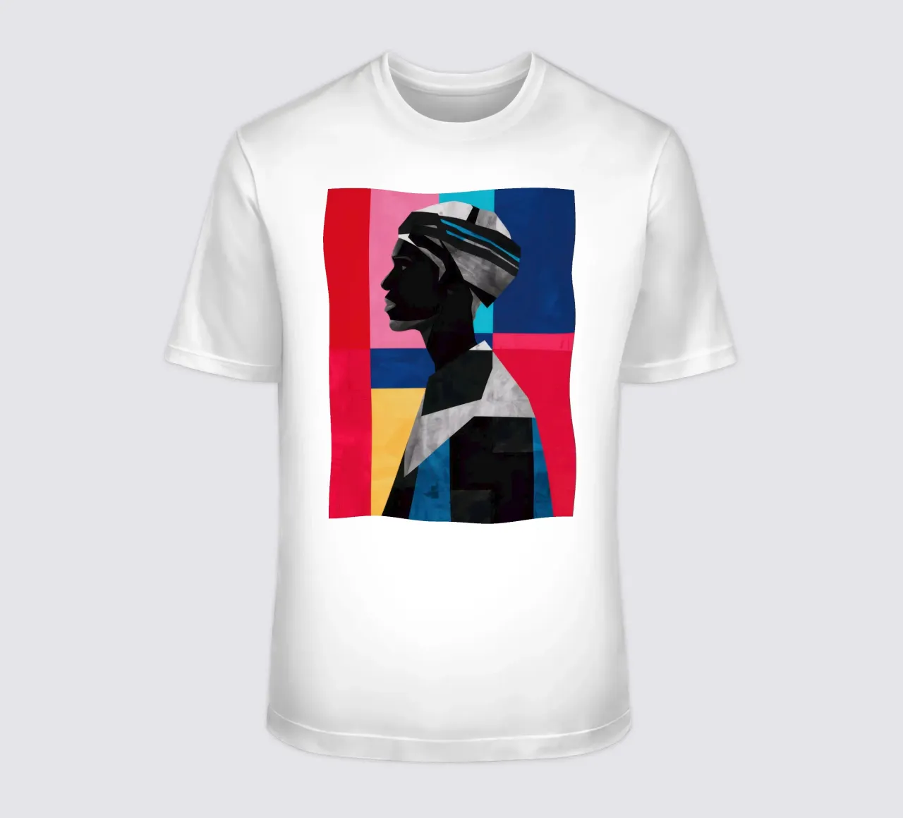 Mosaico di identità geometrica t-shirt da Katarsis Mann