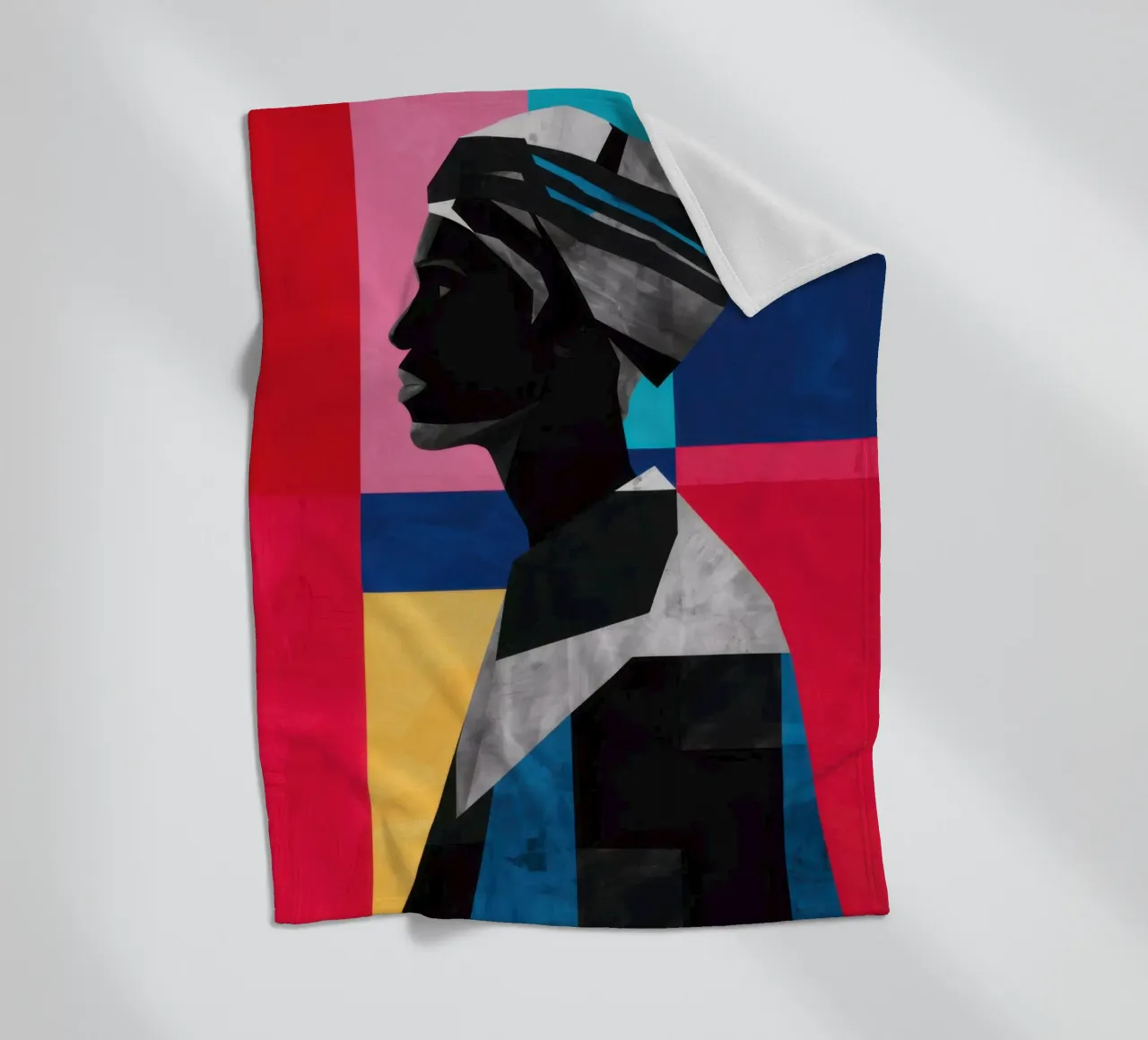 Mosaico di identità geometrica coperta in pile da Katarsis Mann