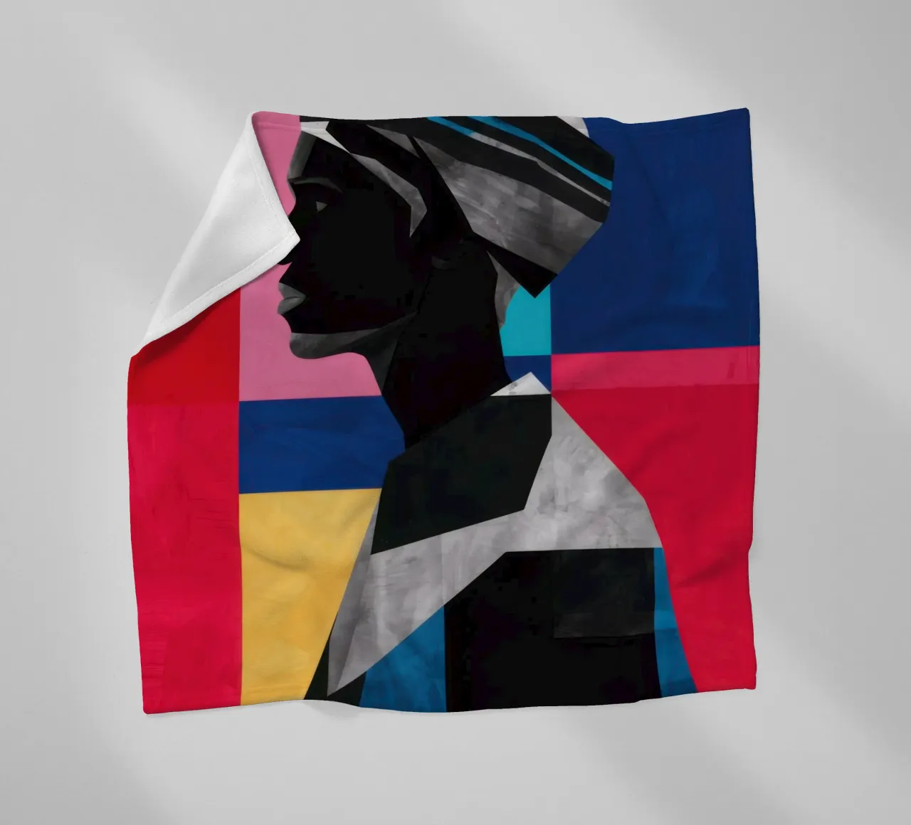 Mosaico di identità geometrica coperta in pile da Katarsis Mann