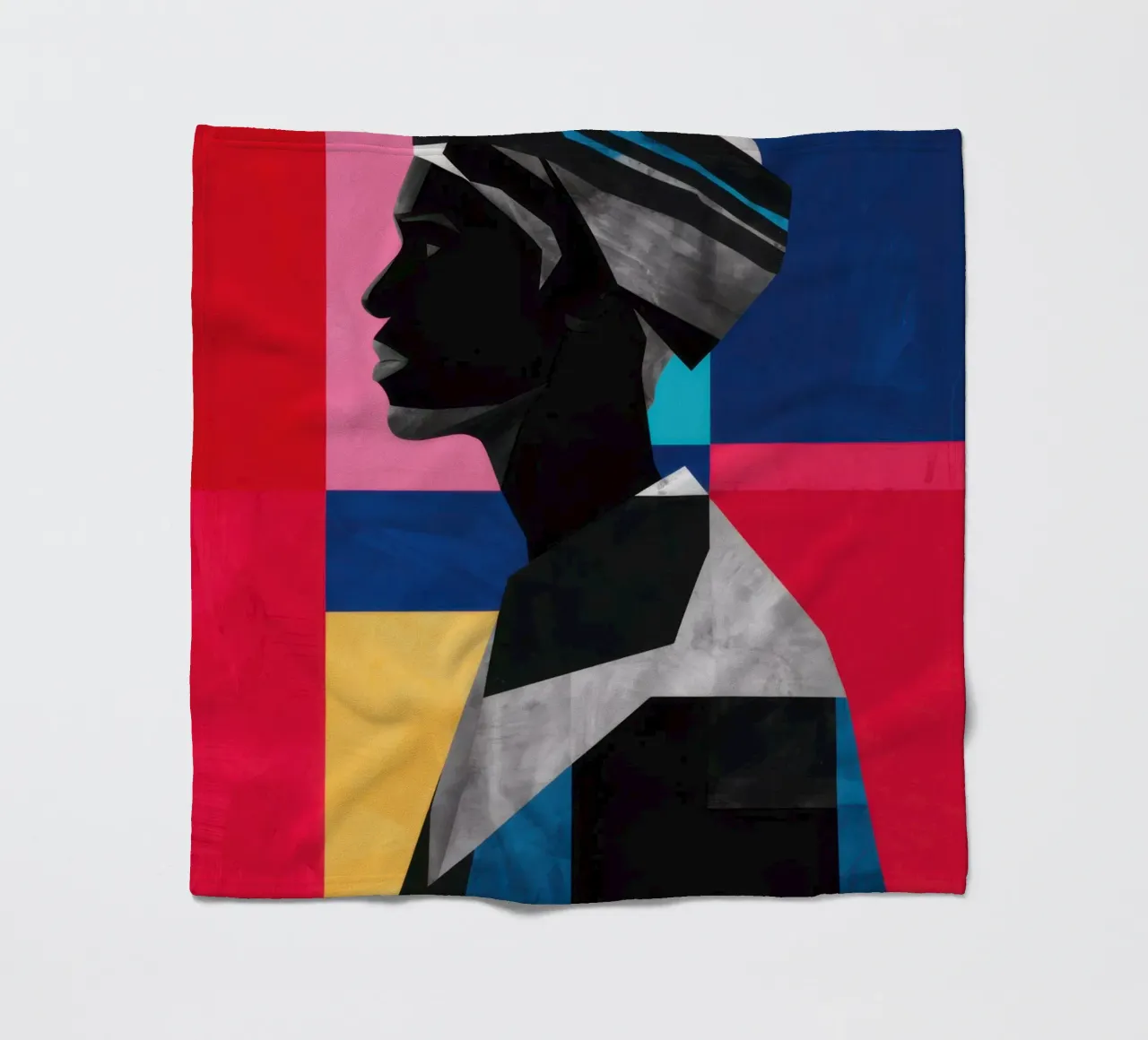 Mosaico di identità geometrica coperta in pile da Katarsis Mann