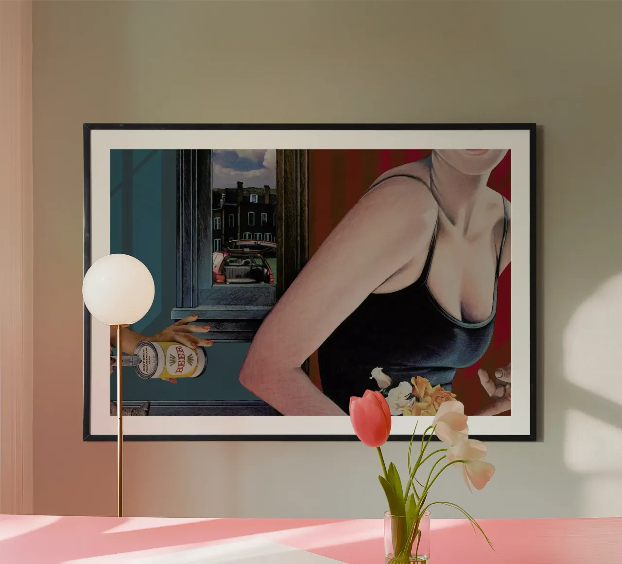 xiadora poster con telaio in plastica da Doug Smock