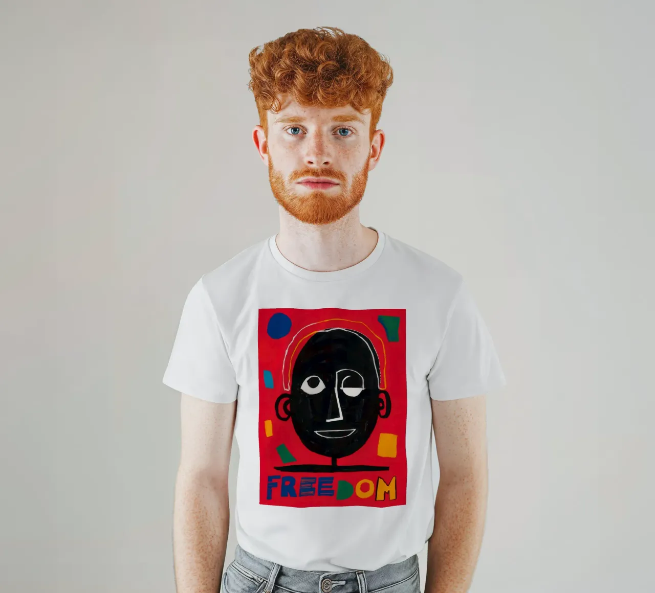 Grido di libertà primordiale t-shirt da Katarsis Mann