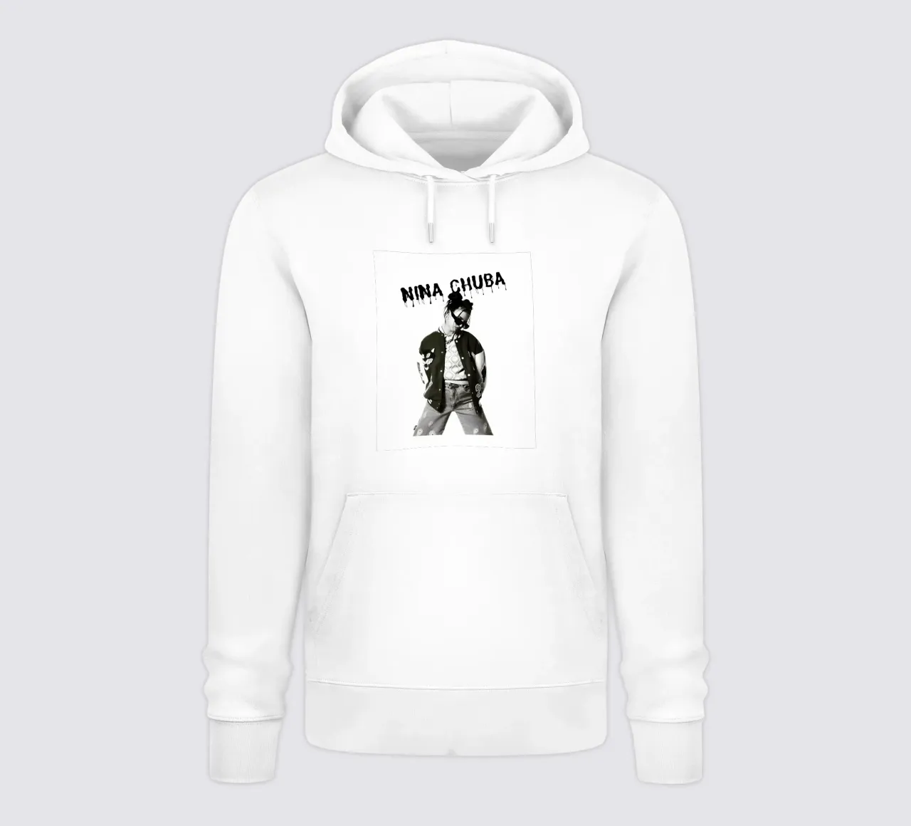 Monochrome Cool V1 felpa con cappuccio da vintage