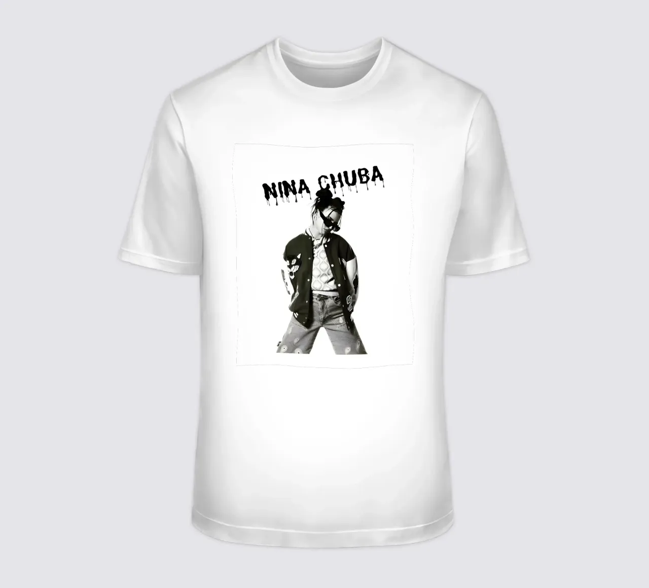 Monochrome Cool V1 t-shirt da vintage