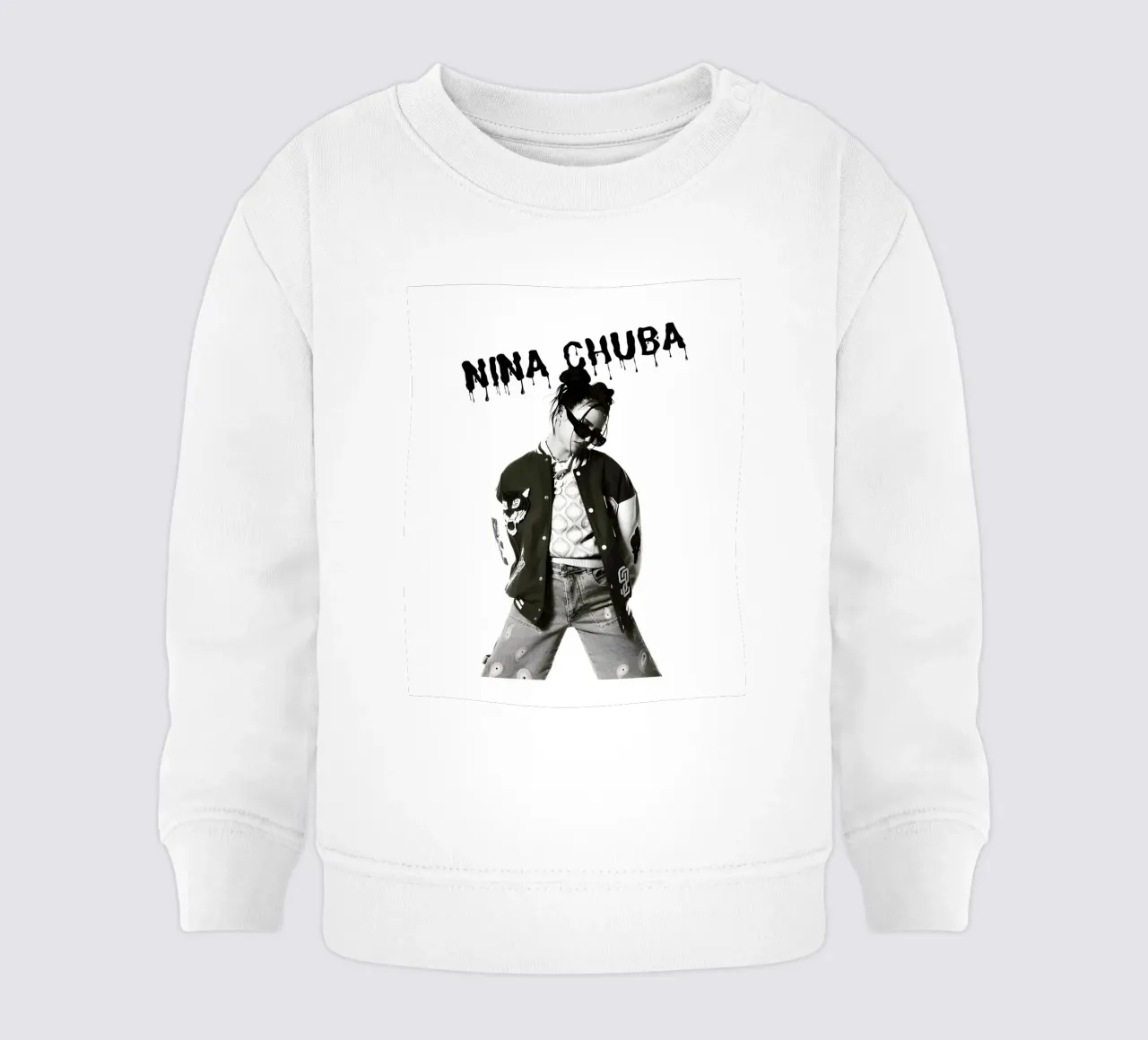 Monochrome Cool V1 felpa neonato da vintage