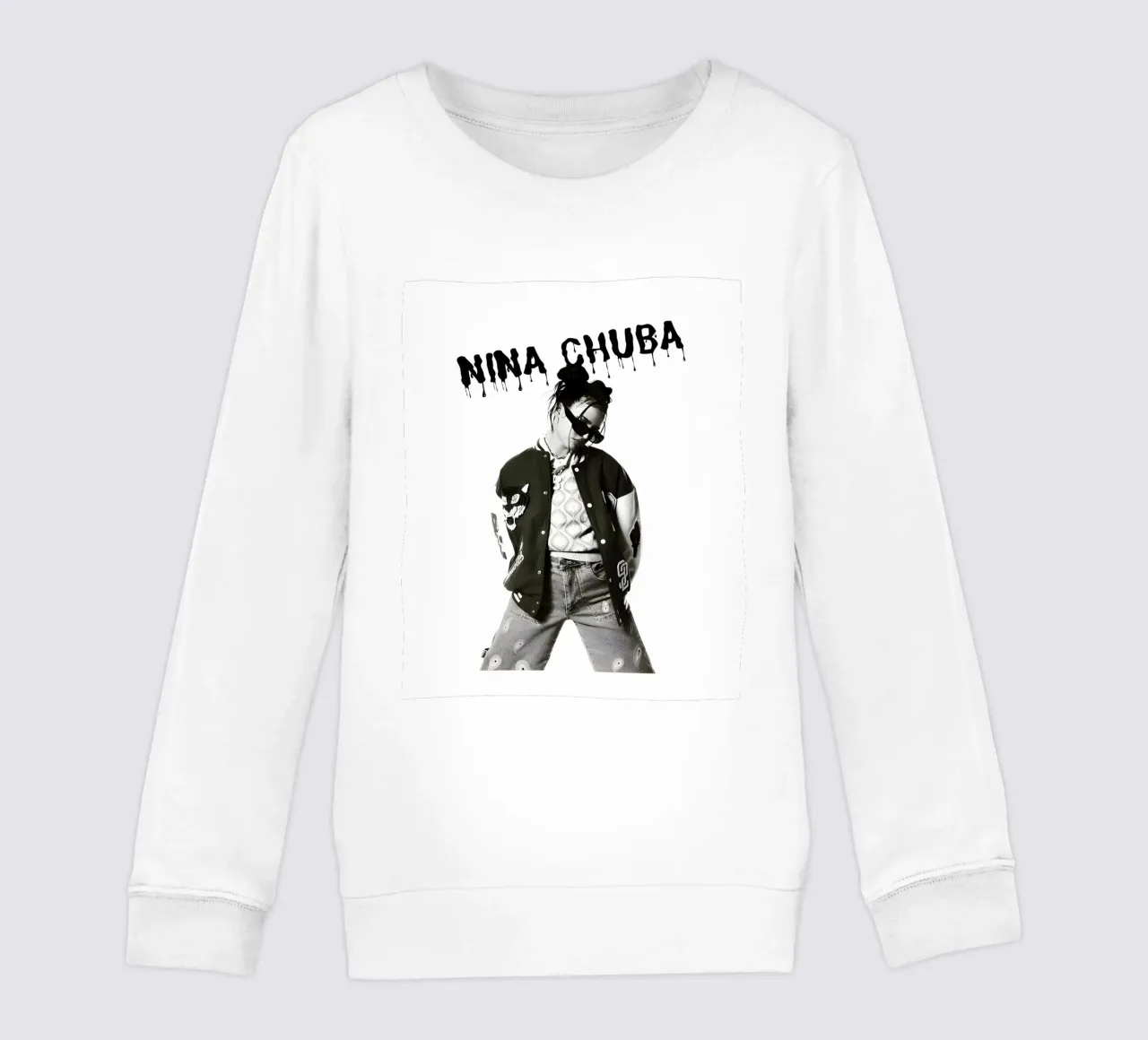 Monochrome Cool V1 felpa bambino da vintage