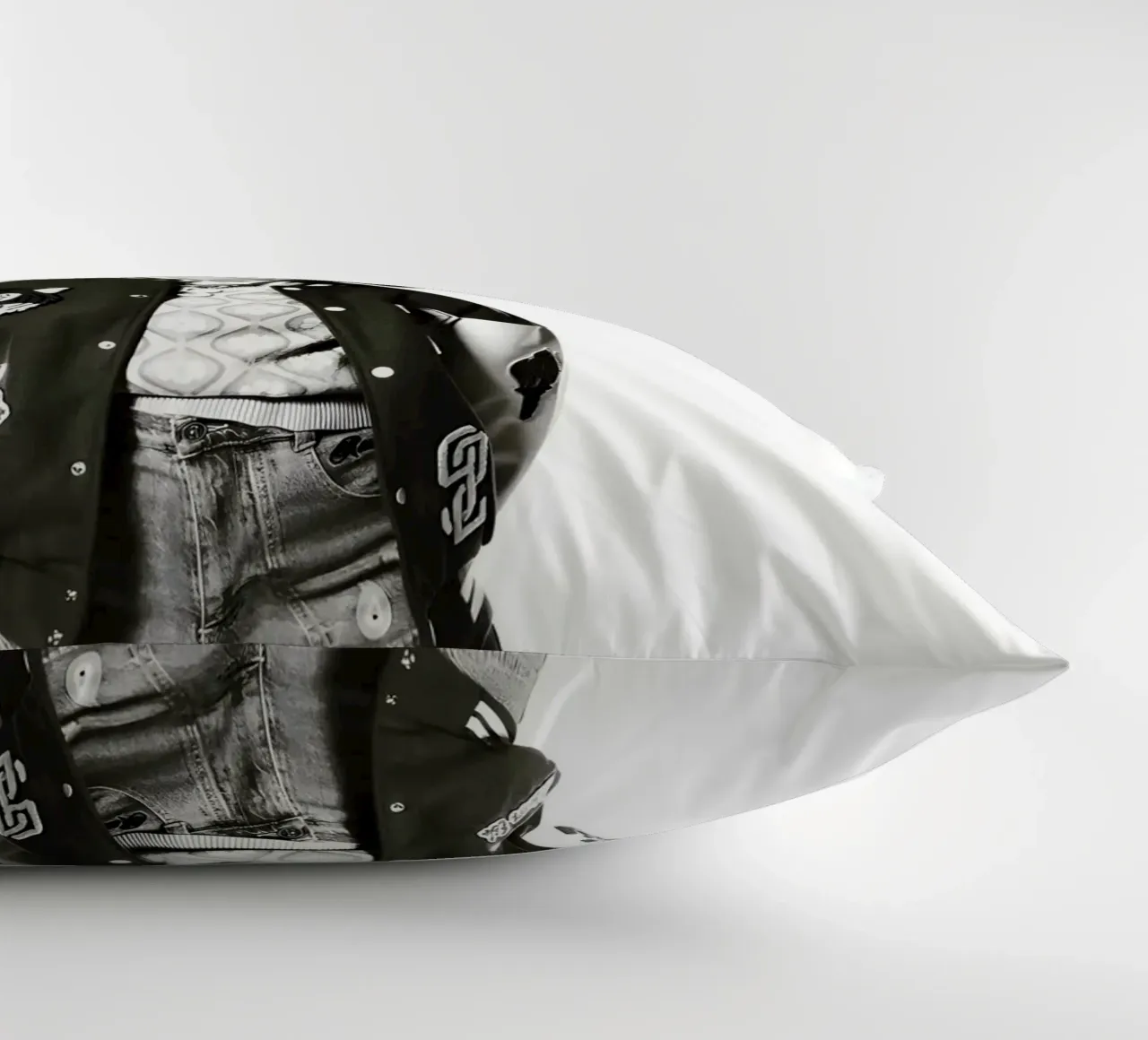 Monochrome Cool V1 cuscino da vintage