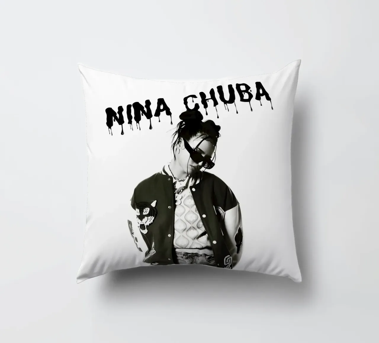 Monochrome Cool V1 cuscino da vintage