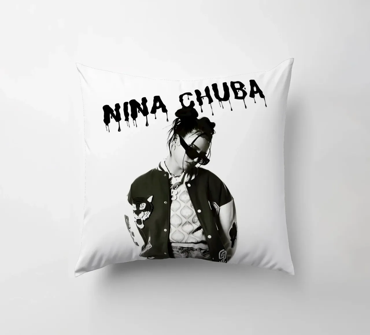 Monochrome Cool V1 cuscino da vintage