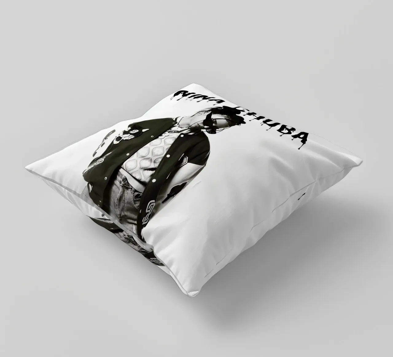 Monochrome Cool V1 cuscino da vintage