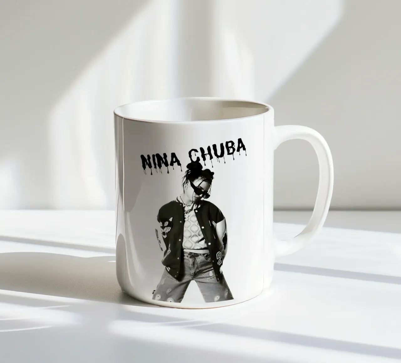 Monochrome Cool V1 tazza in ceramica da vintage