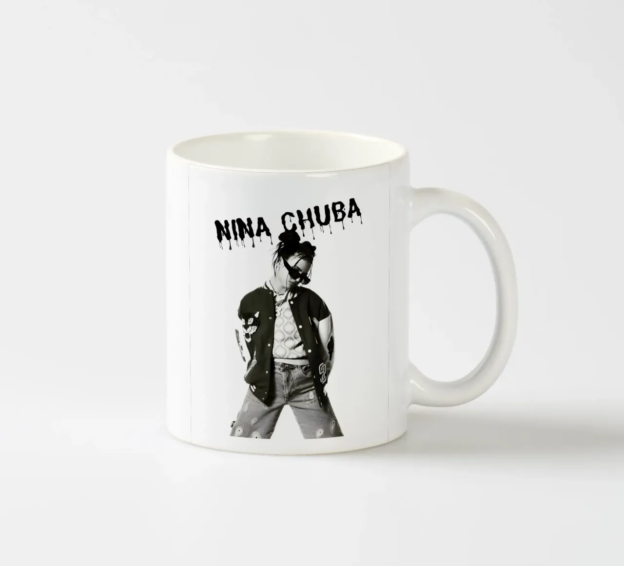 Monochrome Cool V1 tazza in ceramica da vintage