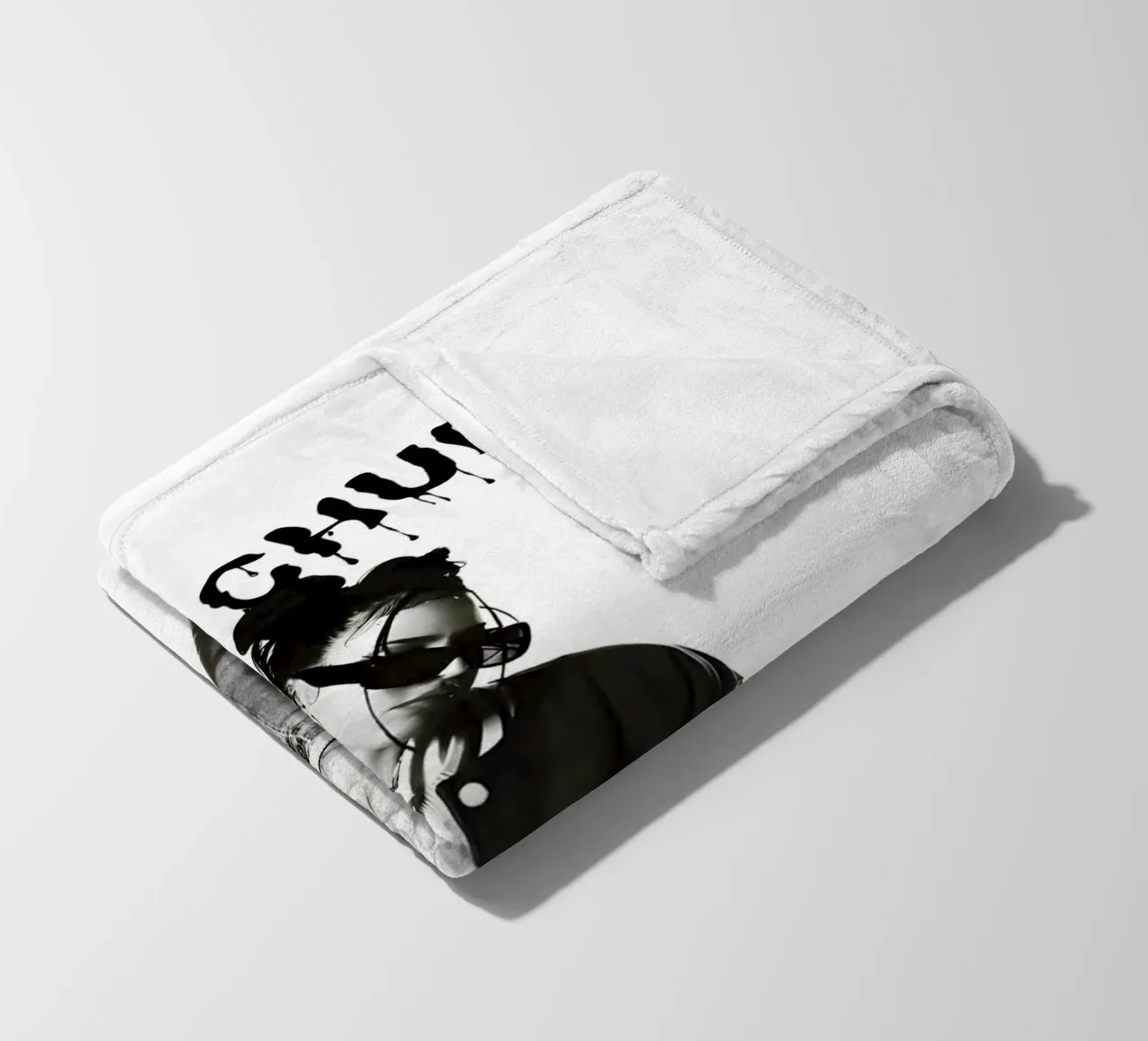 Monochrome Cool V1 coperta in pile da vintage