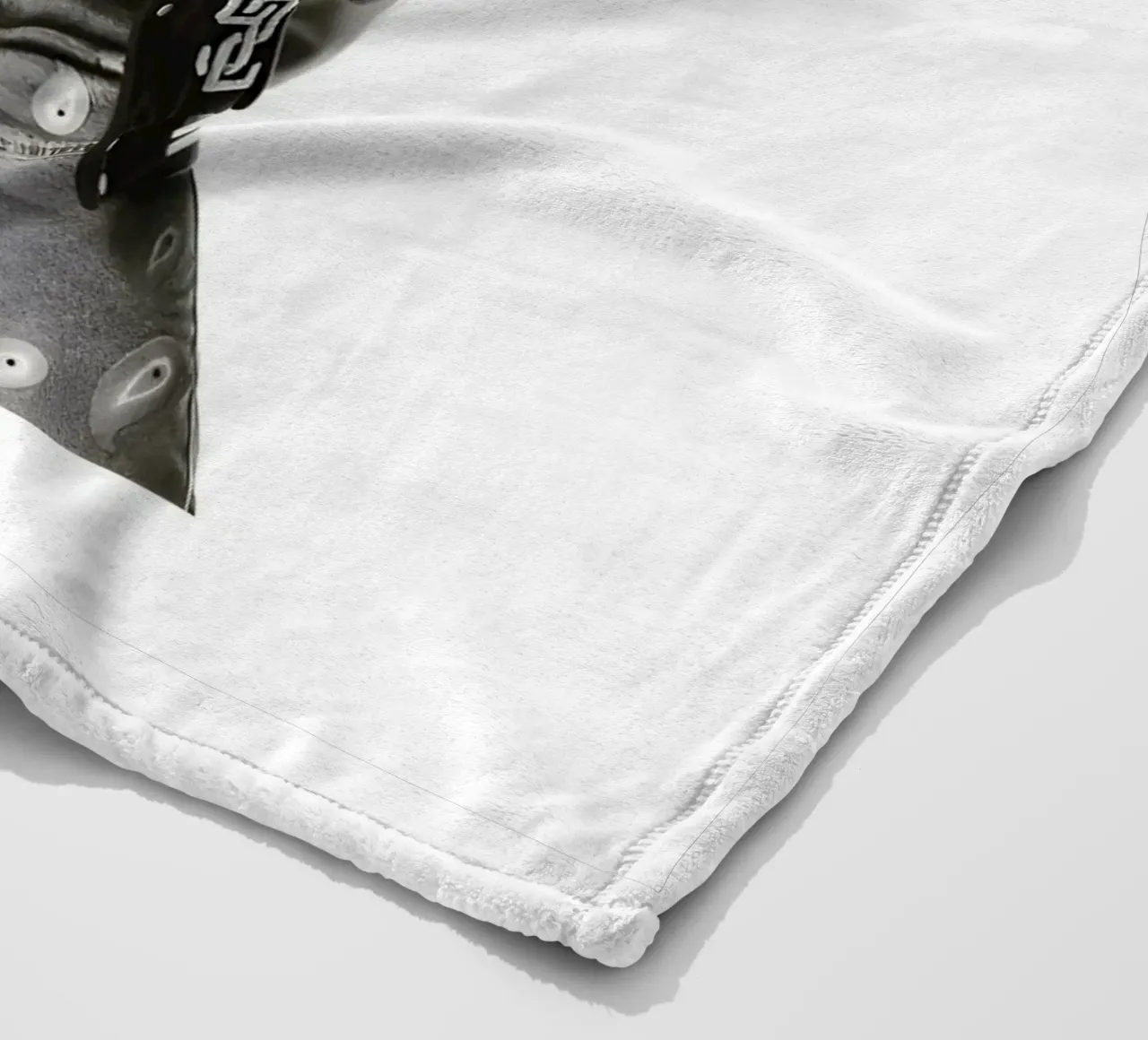 Monochrome Cool V1 coperta in pile da vintage