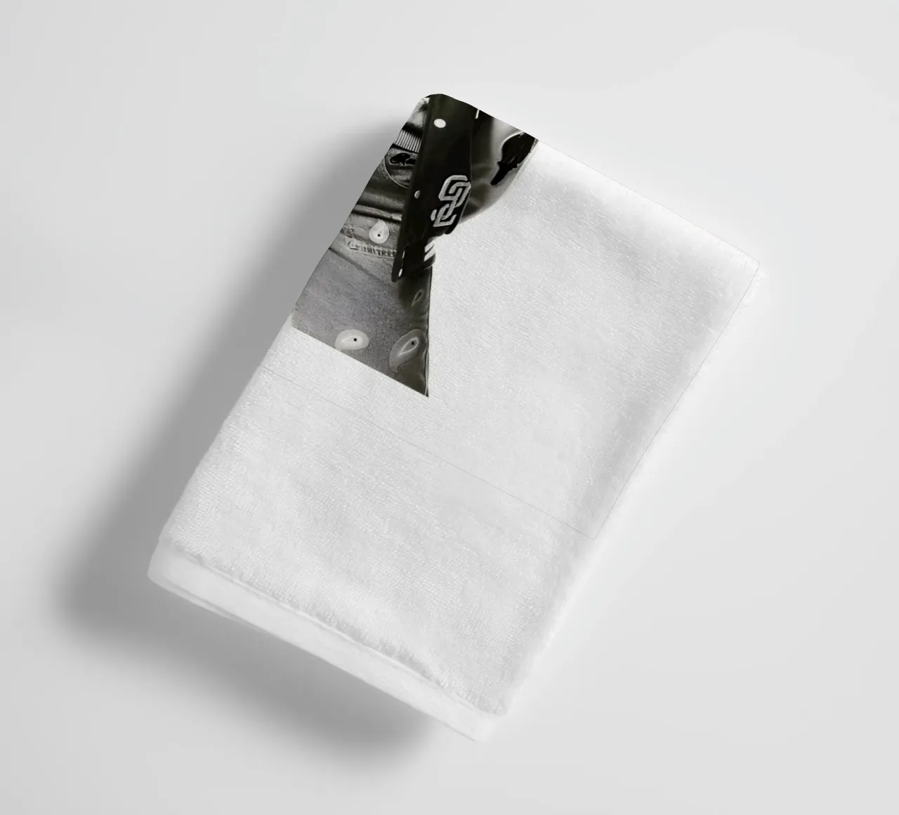 Monochrome Cool V1 asciugamano da bagno da vintage