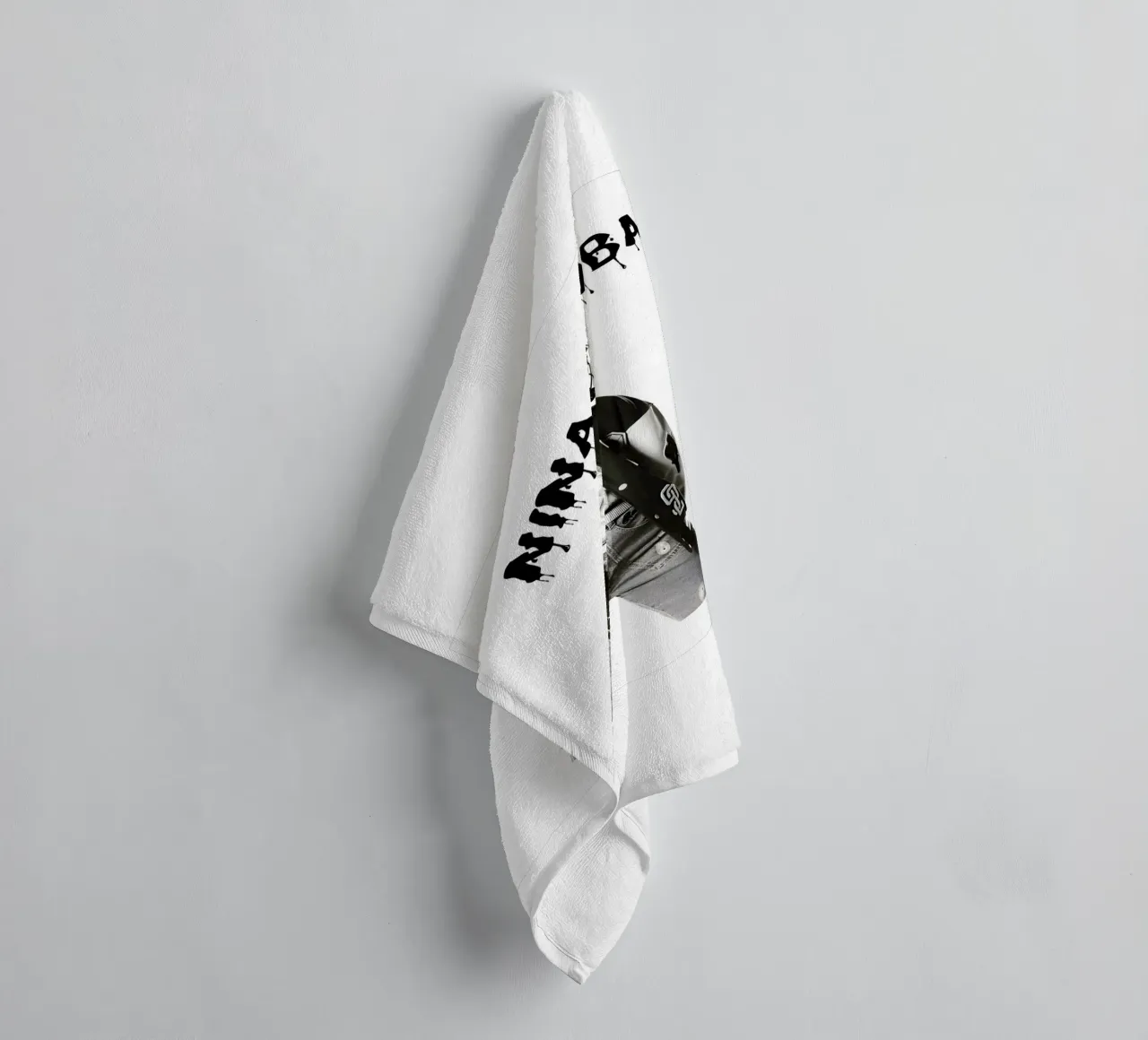 Monochrome Cool V1 asciugamano da bagno da vintage
