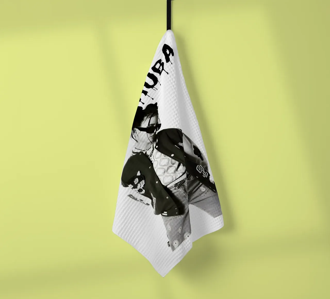 Monochrome Cool V1 canovaccio da cucina da vintage