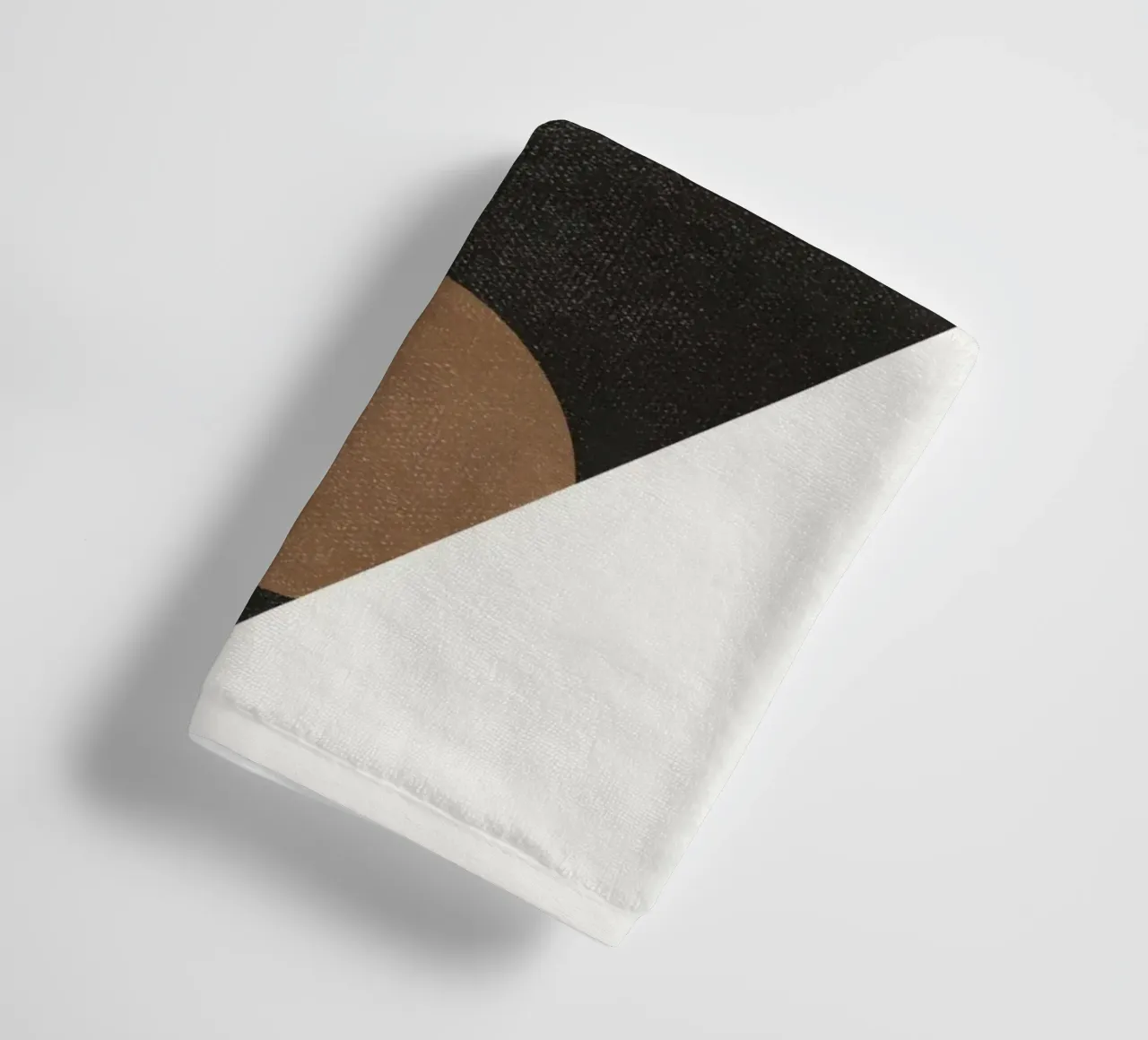 Timeless Forms – Minimalist Abstract in Bold Tones towel by Aralyn