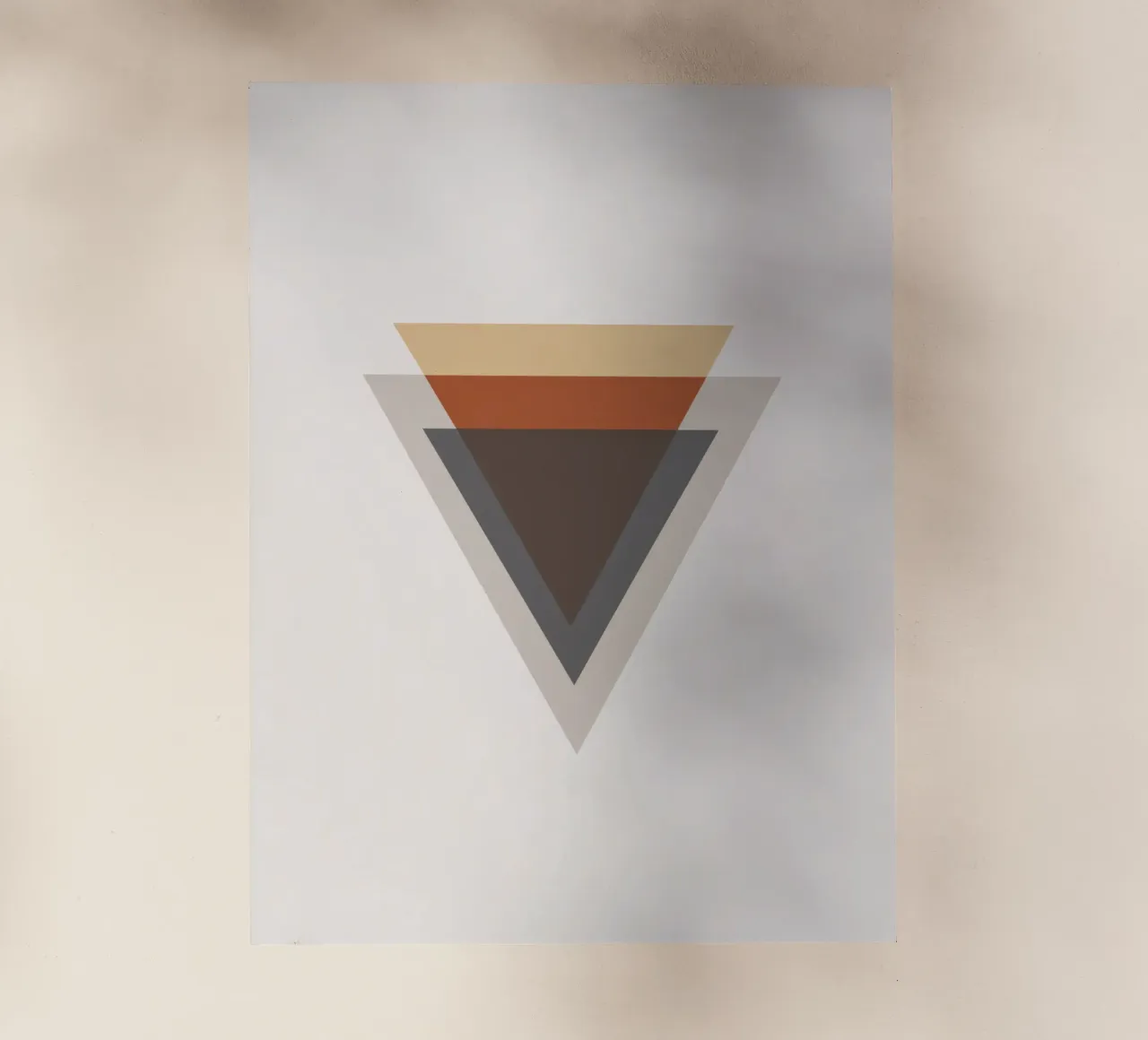 Semplicità equilibrata - Forme a triangolo pellicola backlit da Aralyn