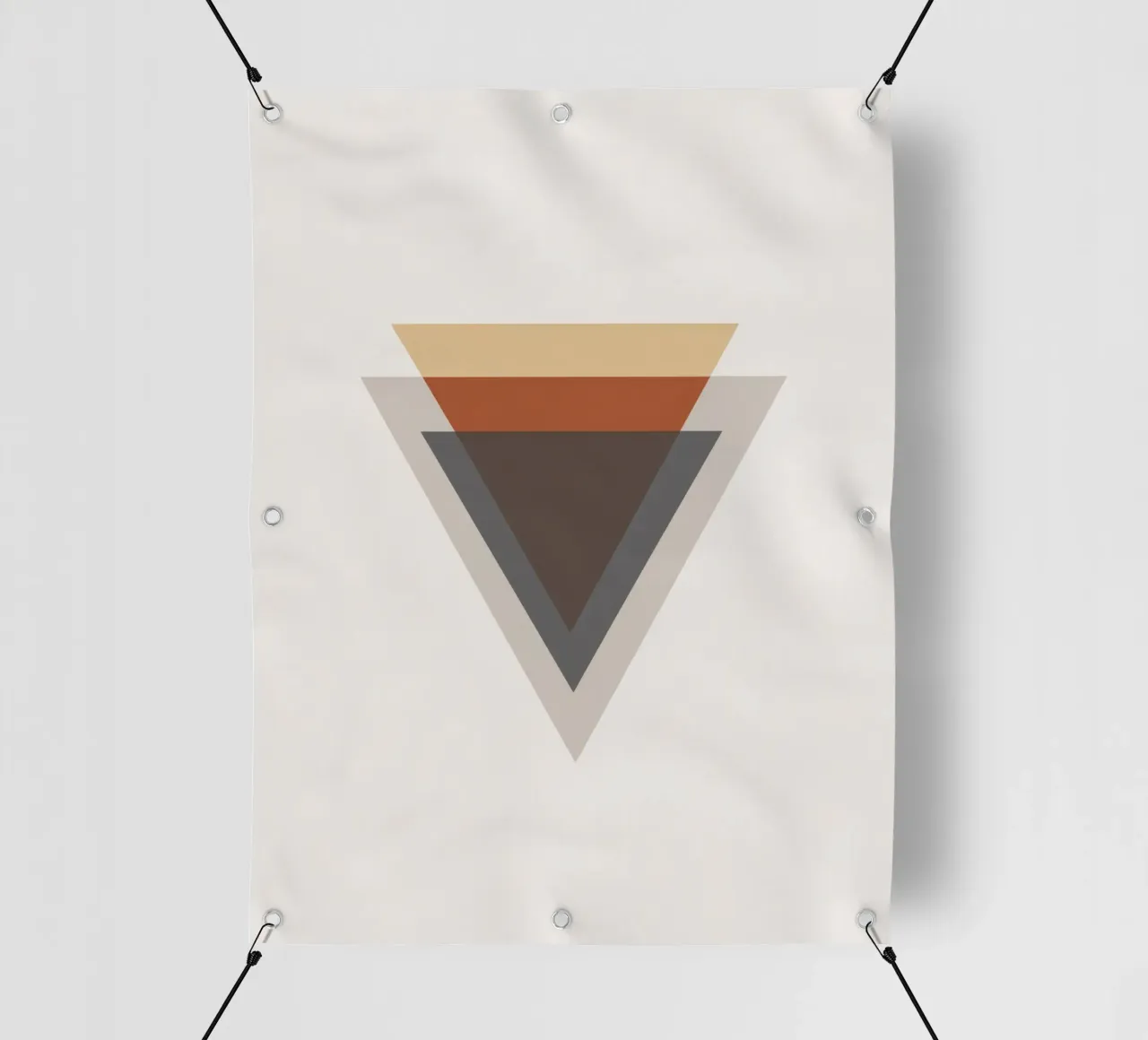 Semplicità equilibrata - Forme a triangolo telo in pvc da Aralyn