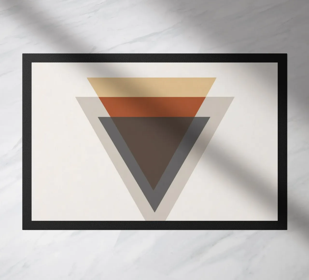 Semplicità equilibrata - Forme a triangolo zerbino da Aralyn