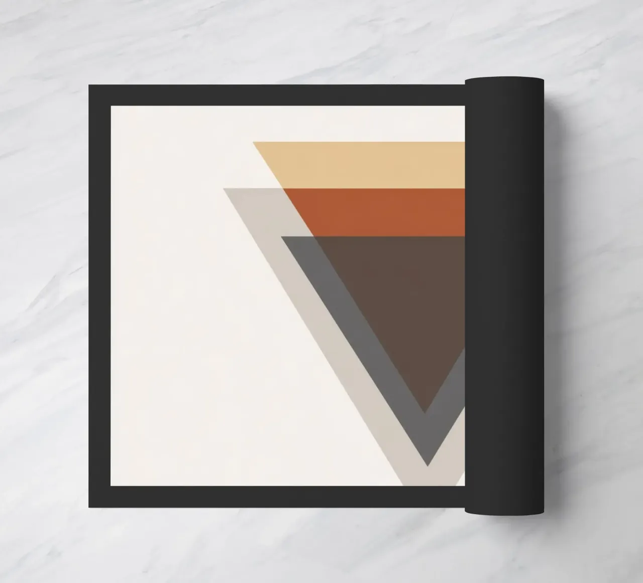 Semplicità equilibrata - Forme a triangolo zerbino da Aralyn