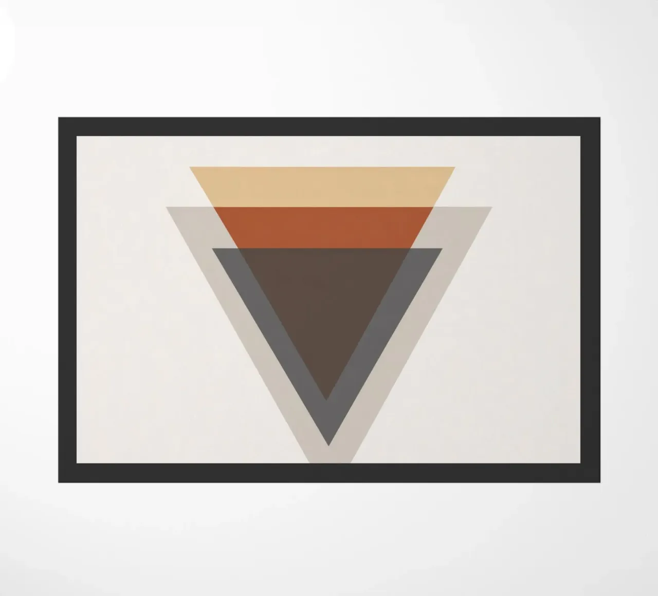 Semplicità equilibrata - Forme a triangolo zerbino da Aralyn