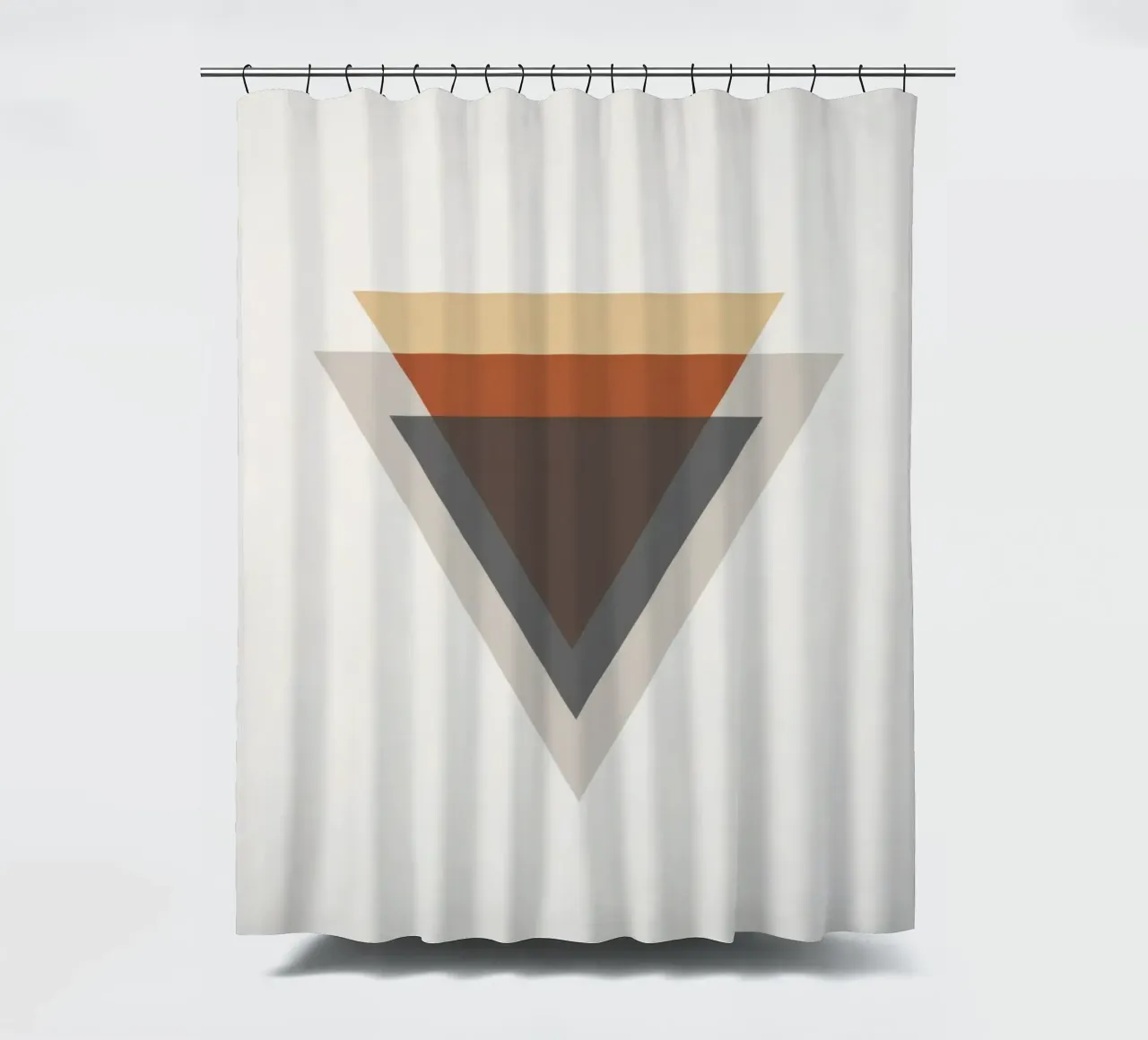 Semplicità equilibrata - Forme a triangolo tenda da doccia da Aralyn