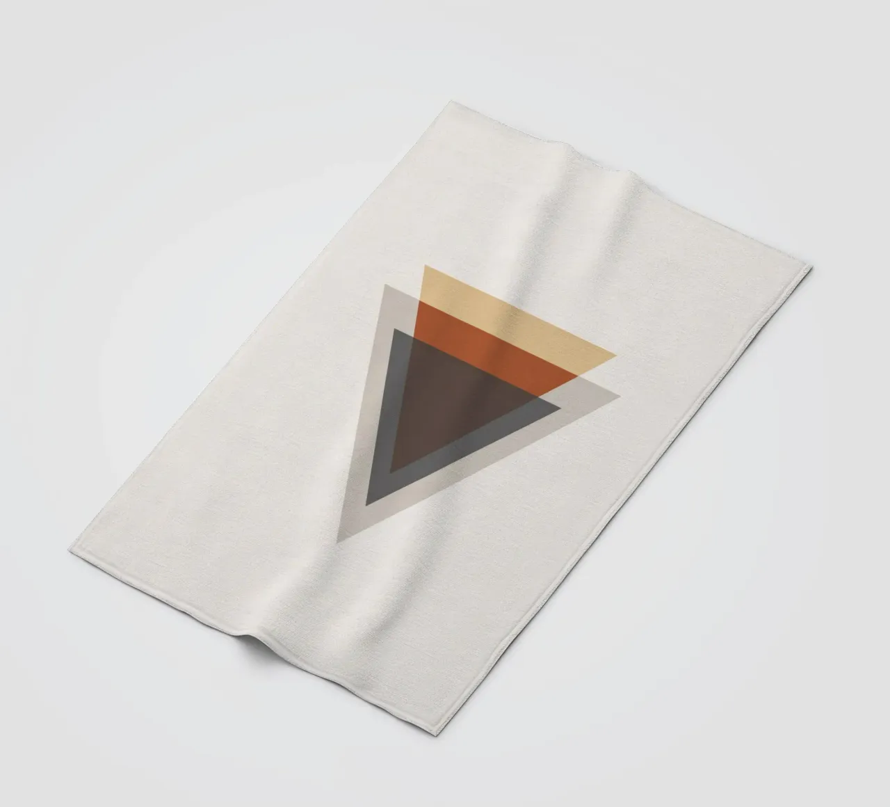 Semplicità equilibrata - Forme a triangolo coperta in pile da Aralyn
