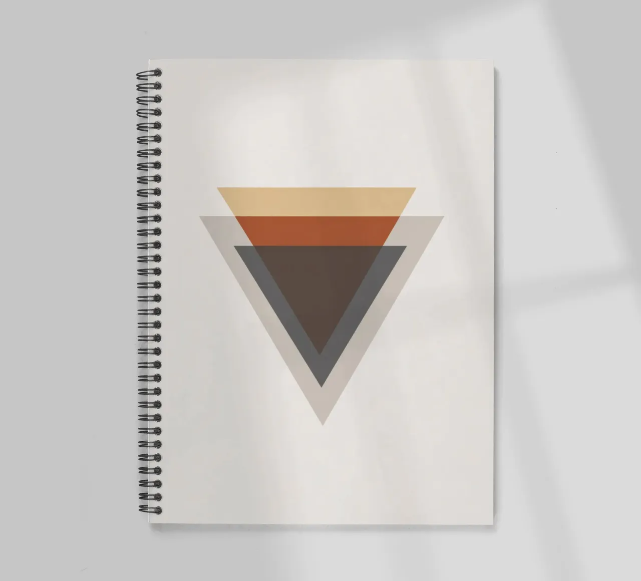 Semplicità equilibrata - Forme a triangolo diario ad anelli da Aralyn