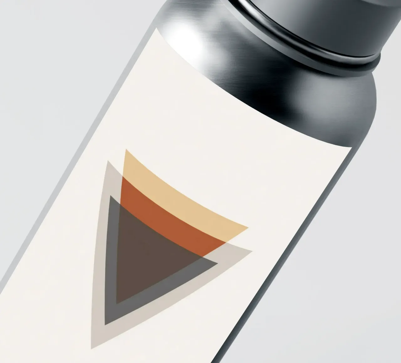Balanced Simplicity – Triangle Shapes sticker by Aralyn