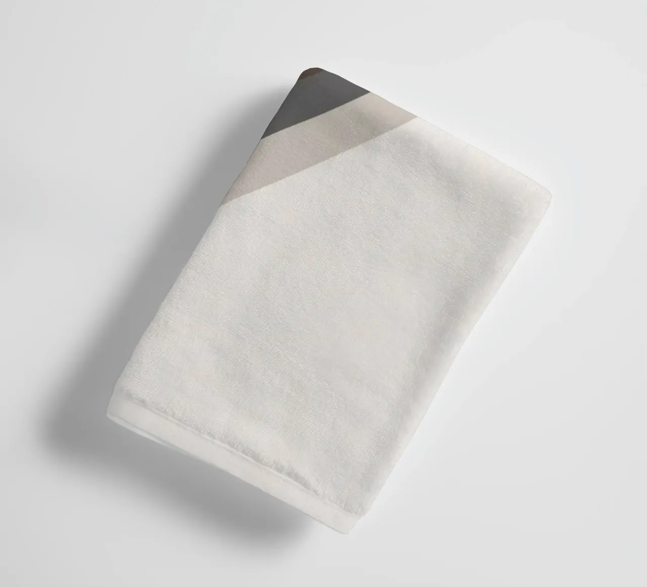 Balanced Simplicity – Triangle Shapes towel by Aralyn