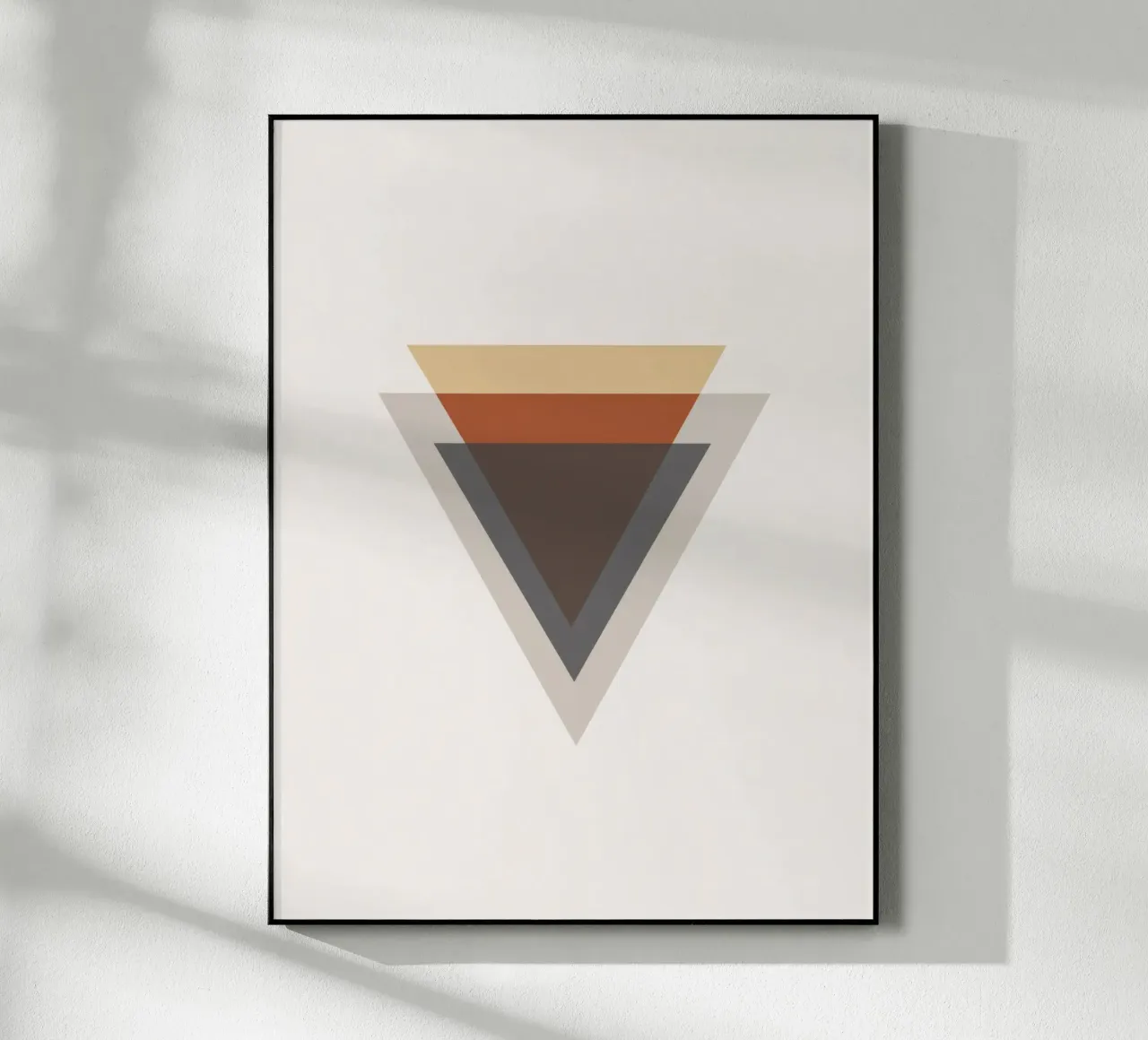 Semplicità equilibrata - Forme a triangolo plexiglass da Aralyn