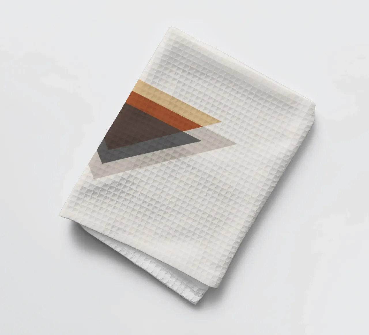 Semplicità equilibrata - Forme a triangolo canovaccio da cucina da Aralyn