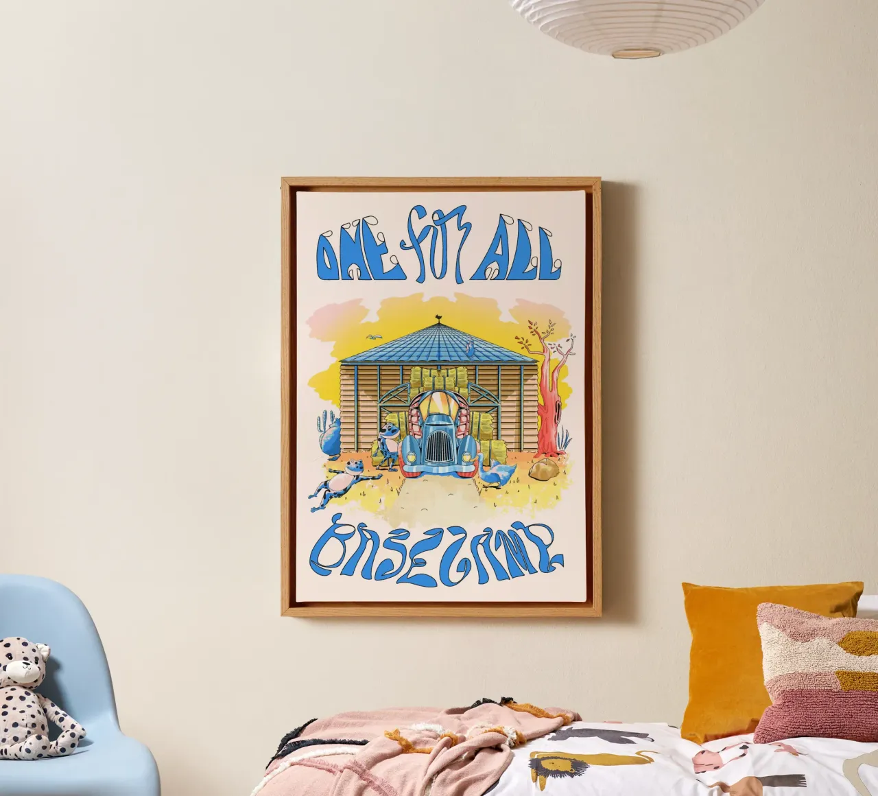 One for All Basecamp canvas by illustfire