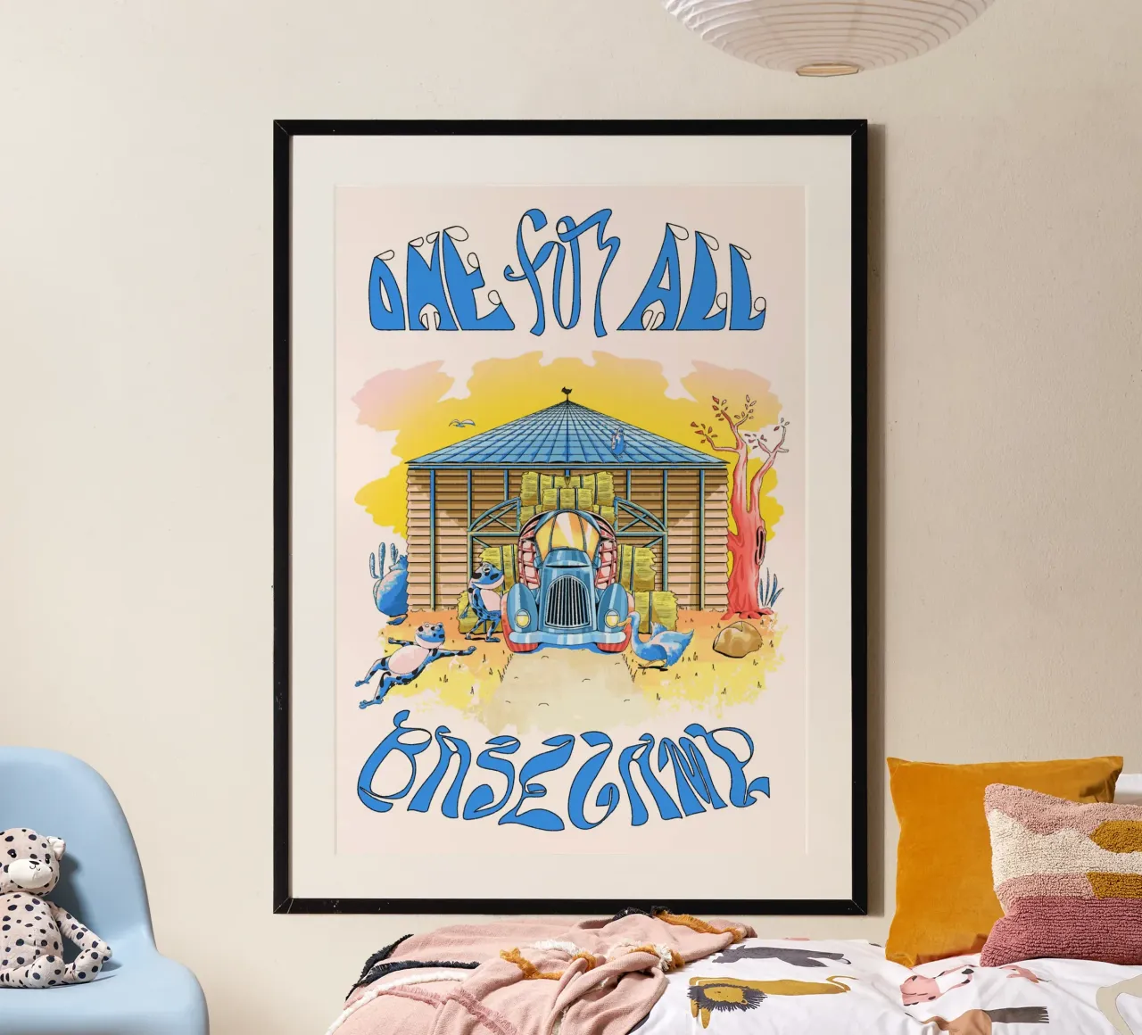 Uno para todos Basecamp hahnemühle de illustfire