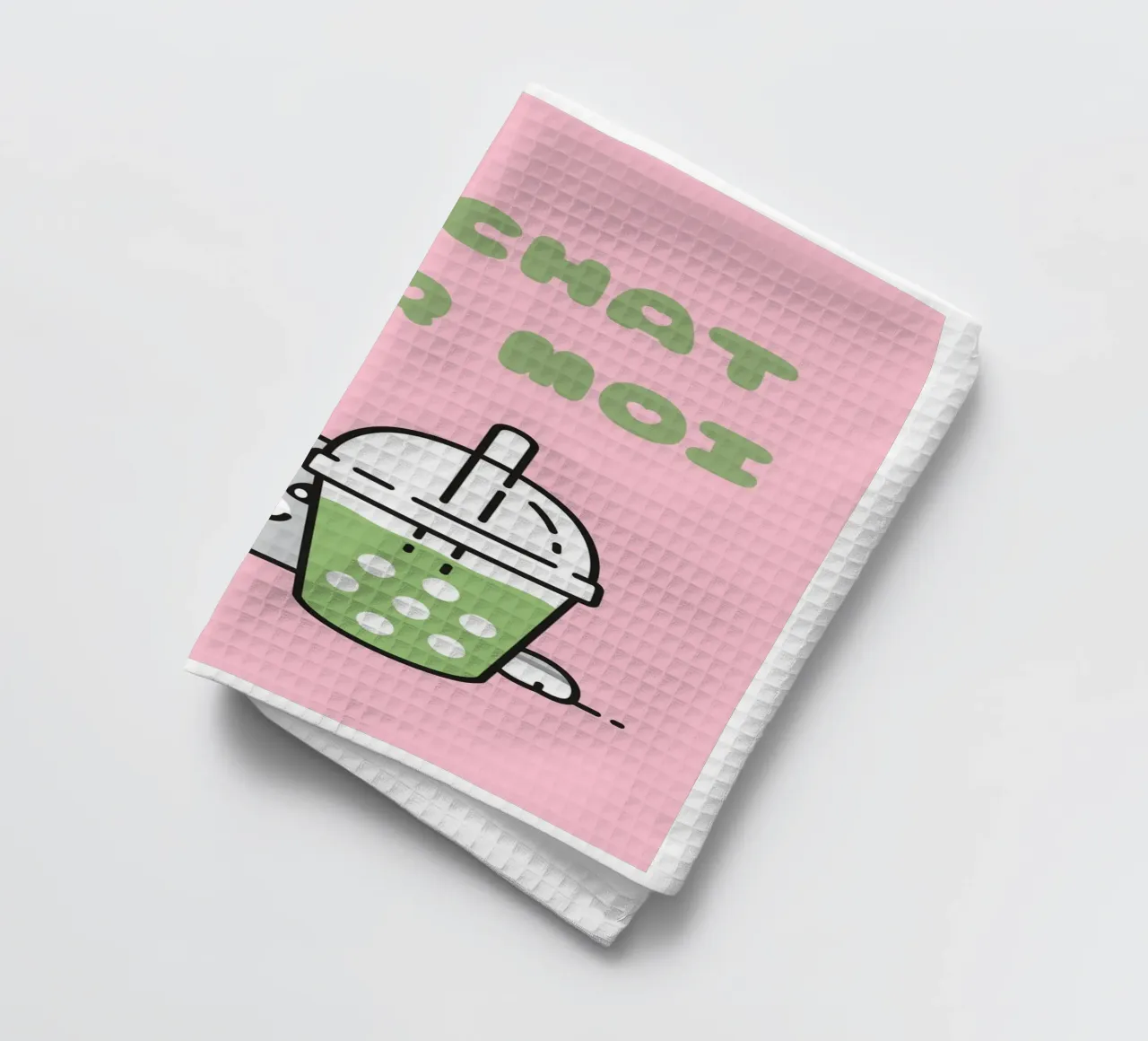 MATCHA(T) canovaccio da cucina da Blondy Fayet