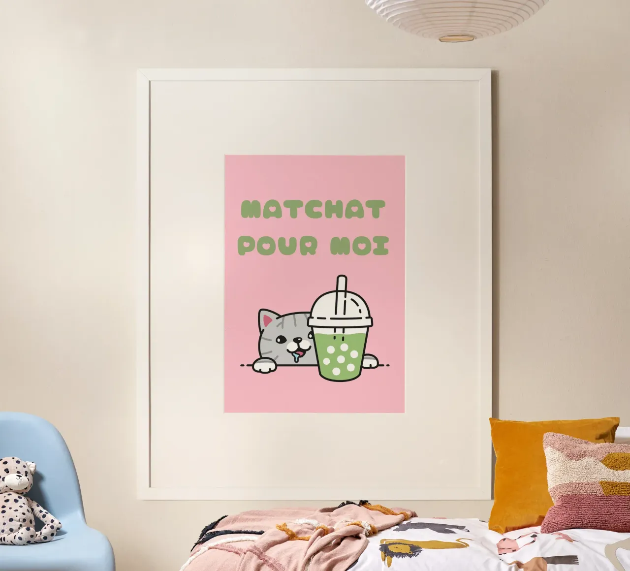 MATCHA(T) poster da Blondy Fayet