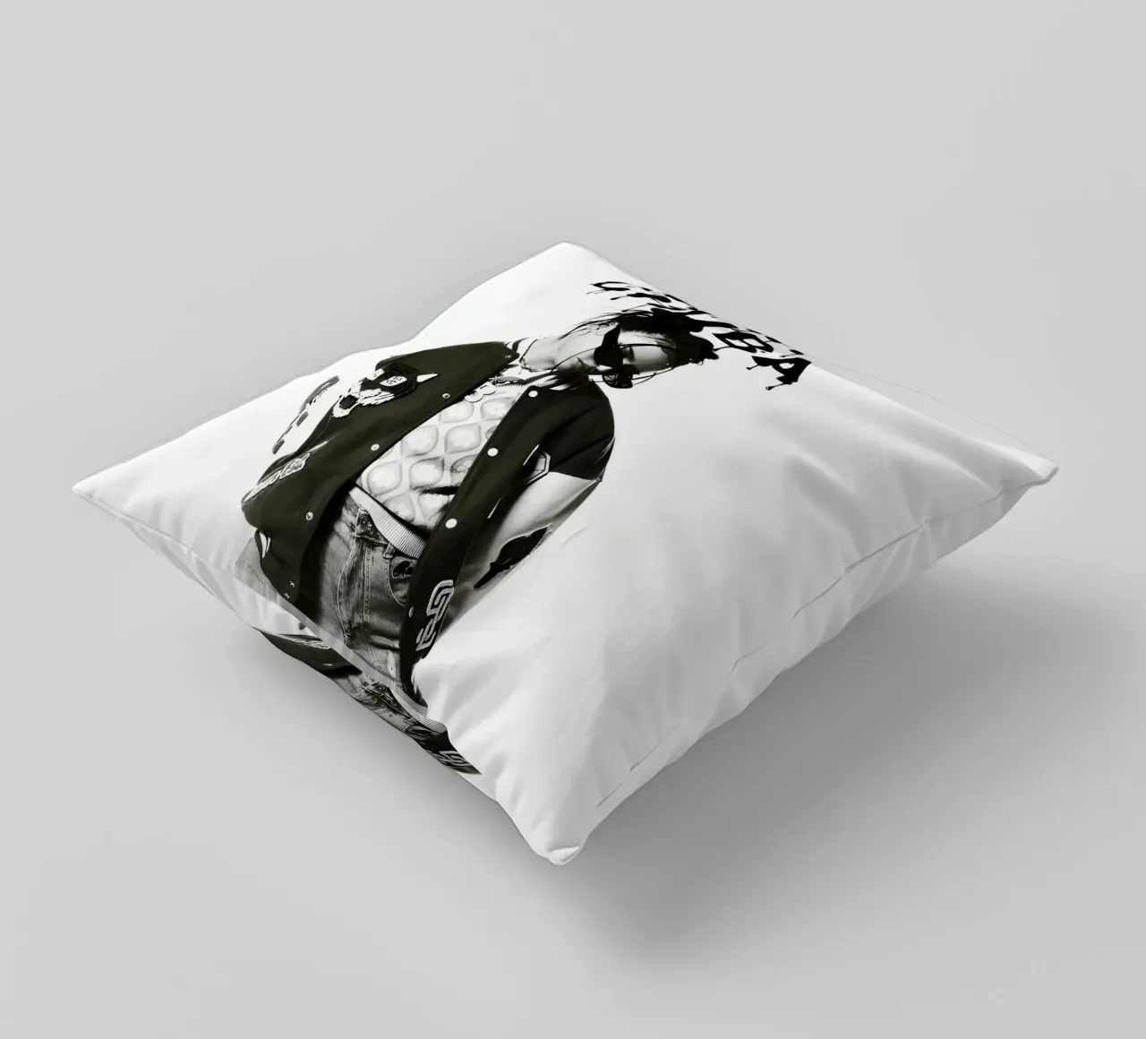 Monochrome Cool V2 cuscino da vintage