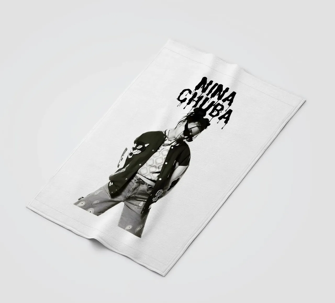 Monochrome Cool V2 coperta in pile da vintage