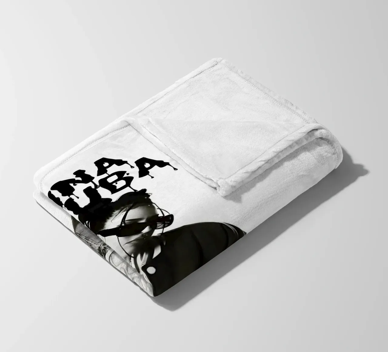 Monochrome Cool V2 coperta in pile da vintage
