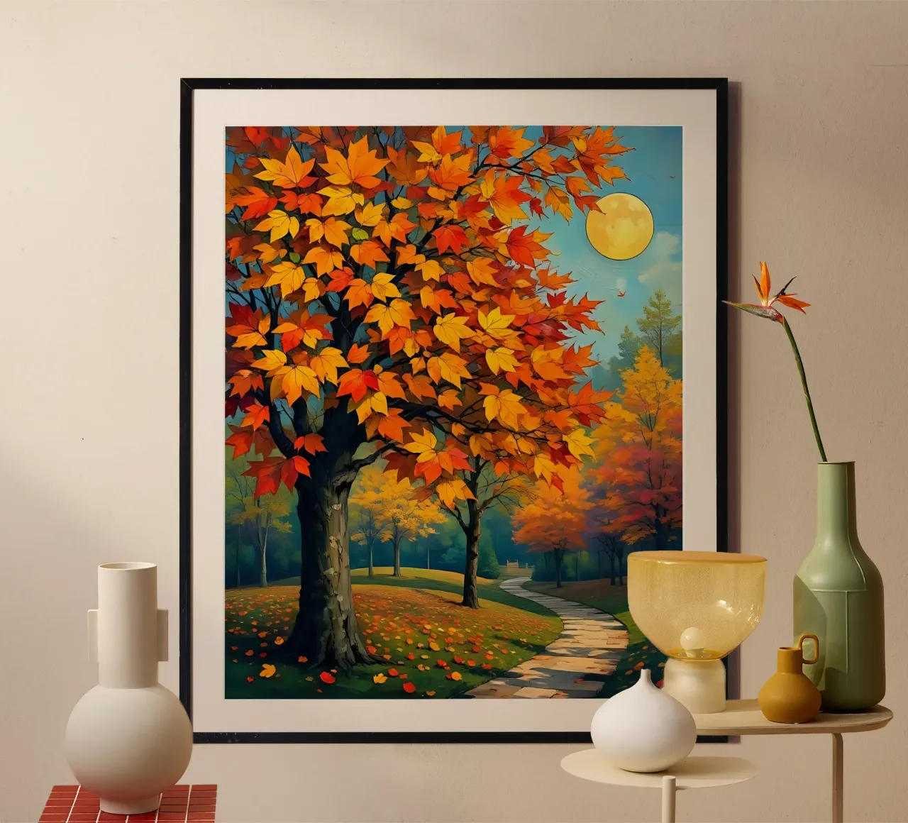Autunno nel parco_1 carta hahnemühle da Farb- und Blütenzauber by LK