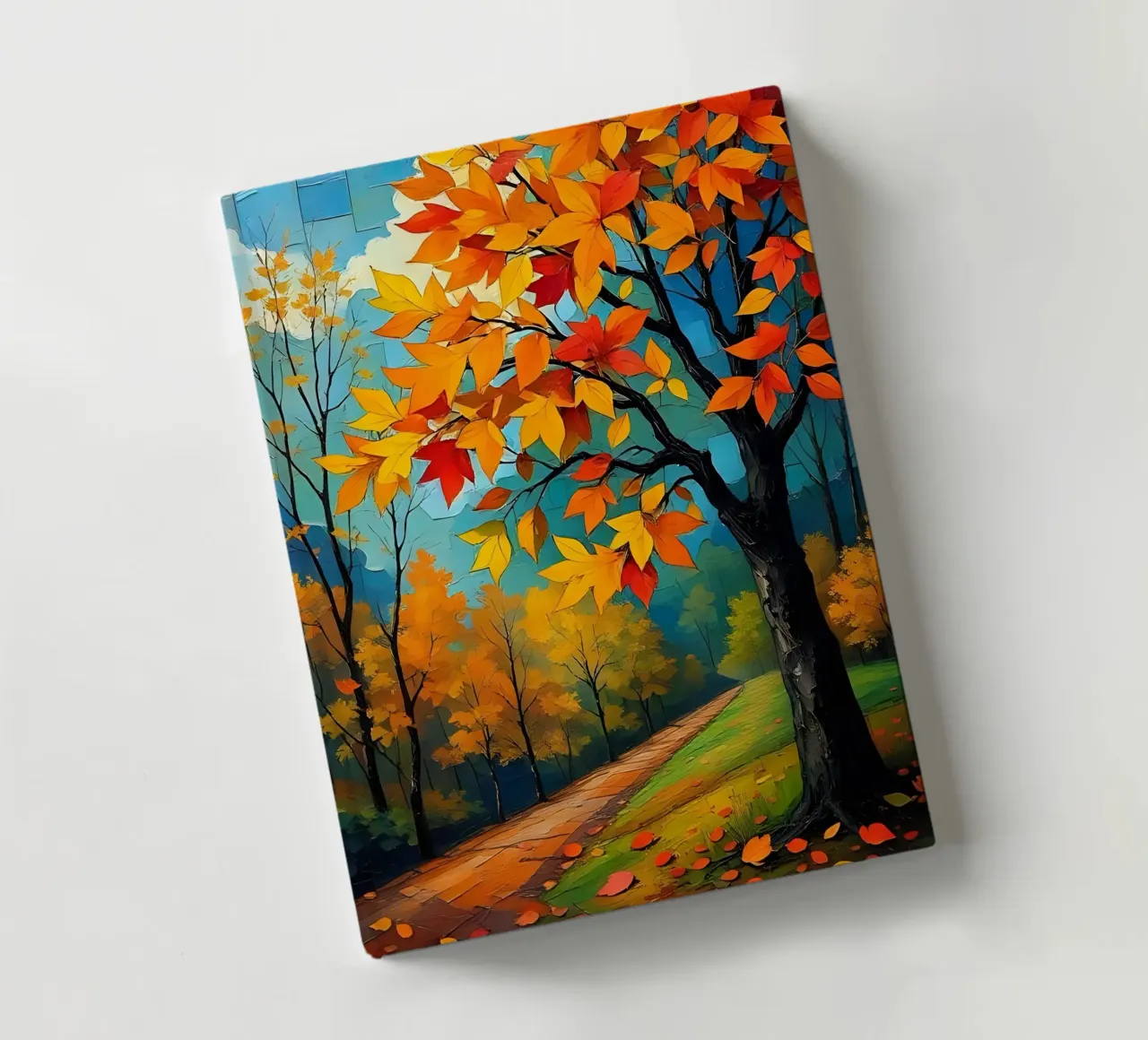 Automne dans le parc_2 carnet de notes de Farb- und Blütenzauber by LK