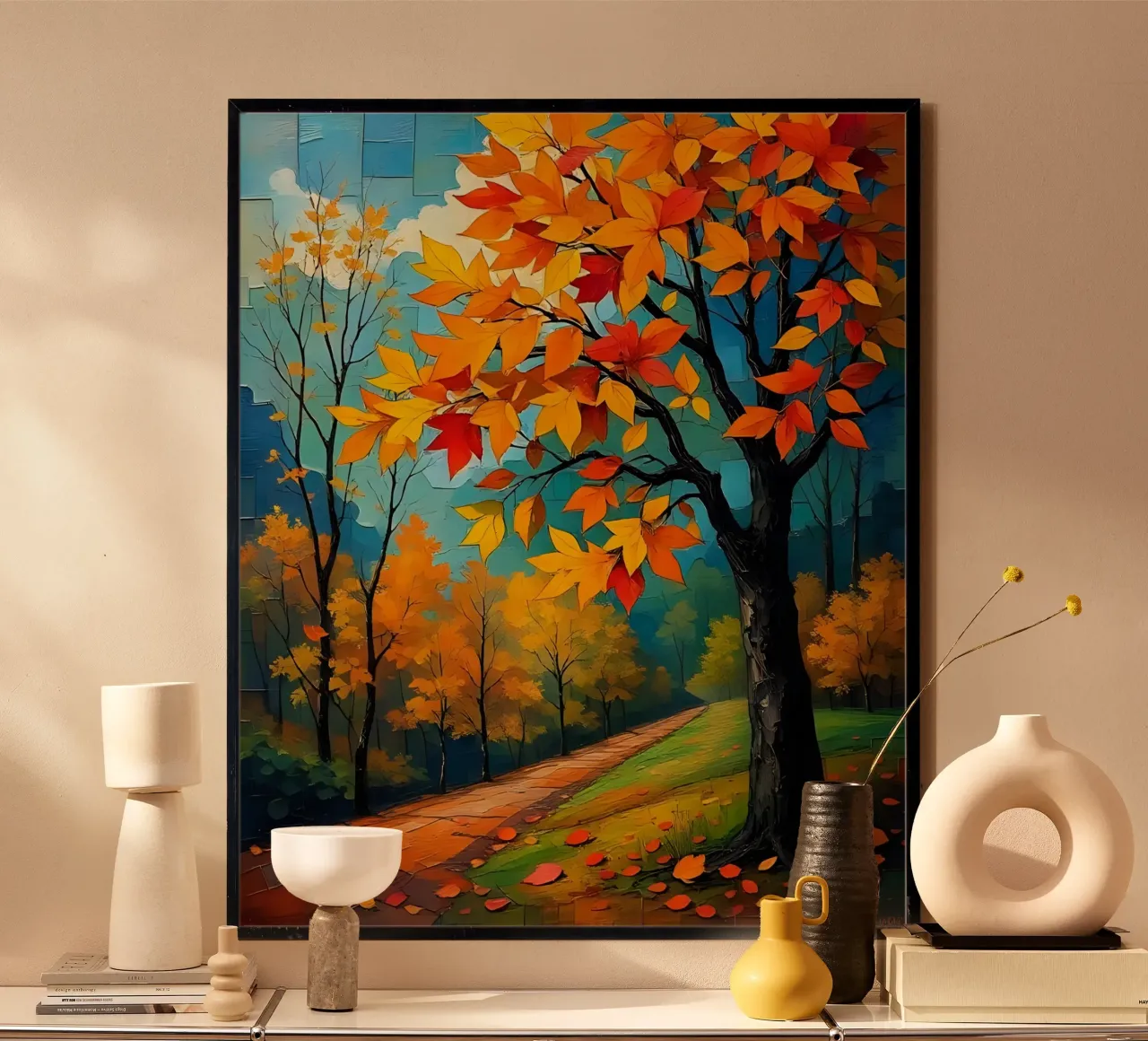 Autunno nel parco_2 carta hahnemühle da Farb- und Blütenzauber by LK