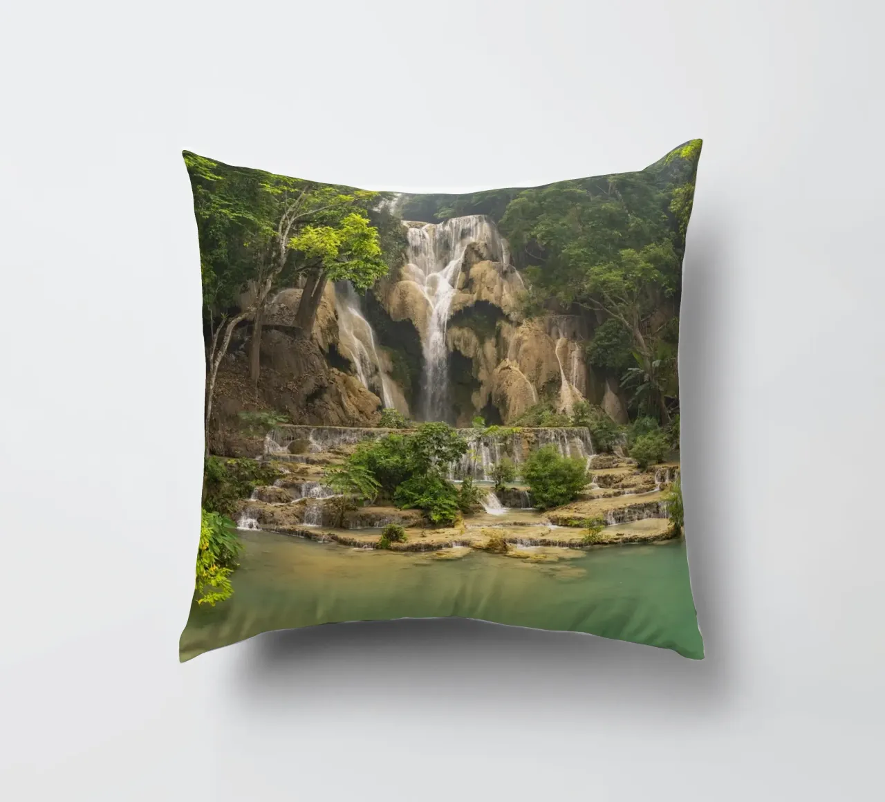 Kuang Si Wasserfall  bei Luang Prabang, cuscino da Reisefotografie - Bilder aus aller Welt