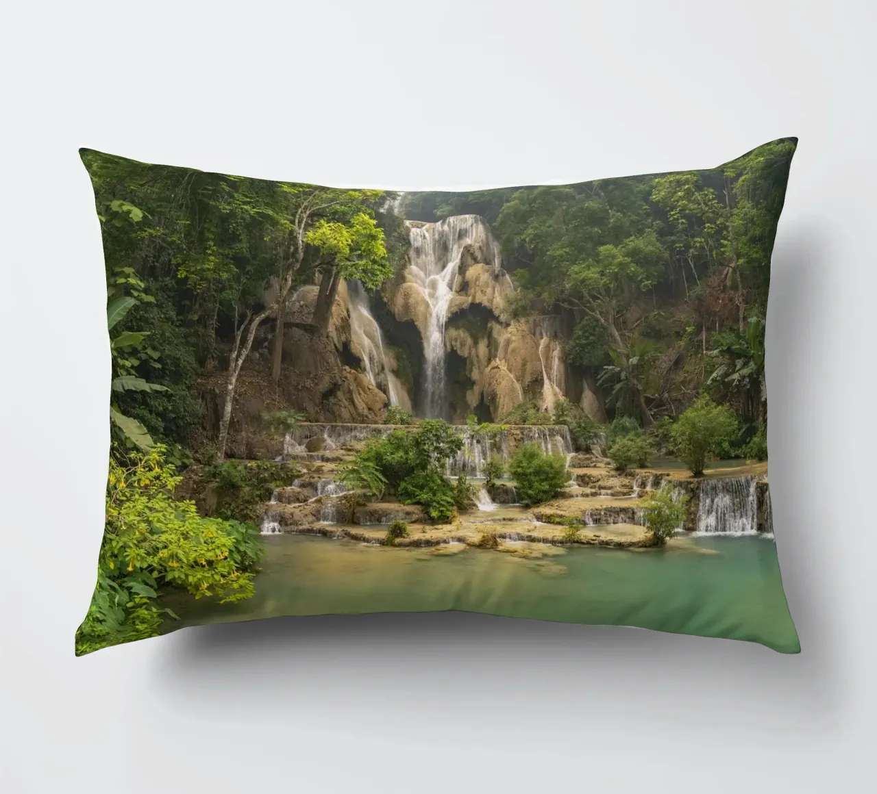 Kuang Si Wasserfall  bei Luang Prabang, cuscino da Reisefotografie - Bilder aus aller Welt