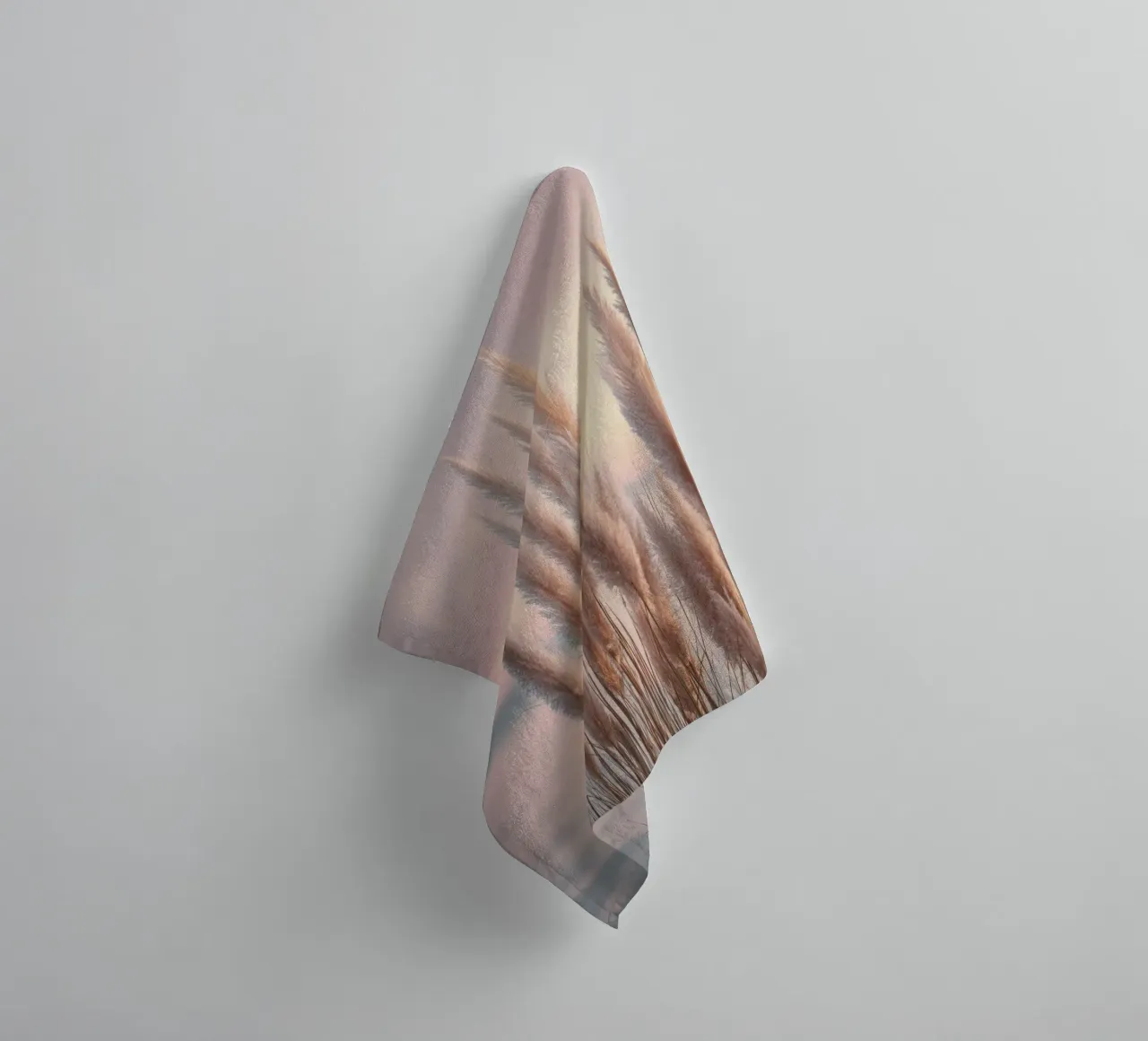 Pasteldromen op het strand badhanddoek van Melanie Viola