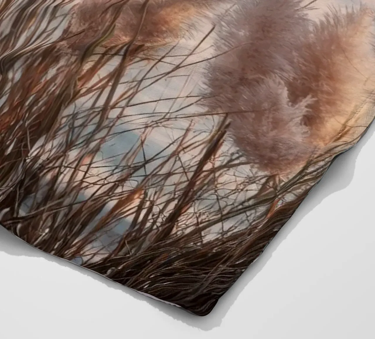 Pasteldromen op het strand fleecedeken van Melanie Viola