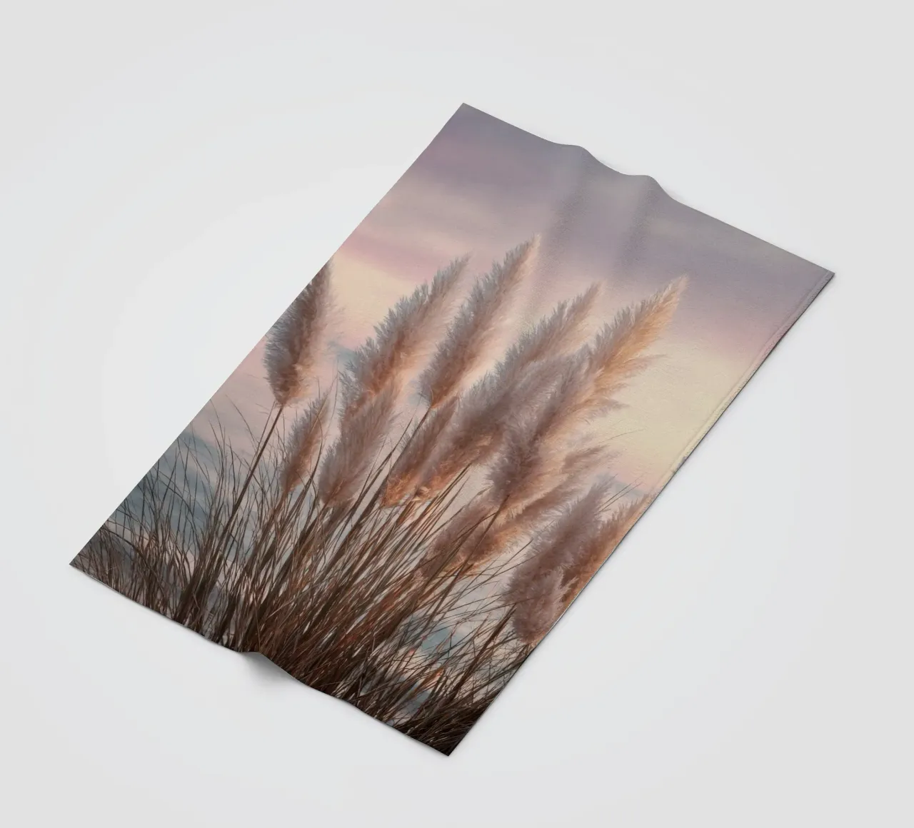 Pasteldromen op het strand fleecedeken van Melanie Viola